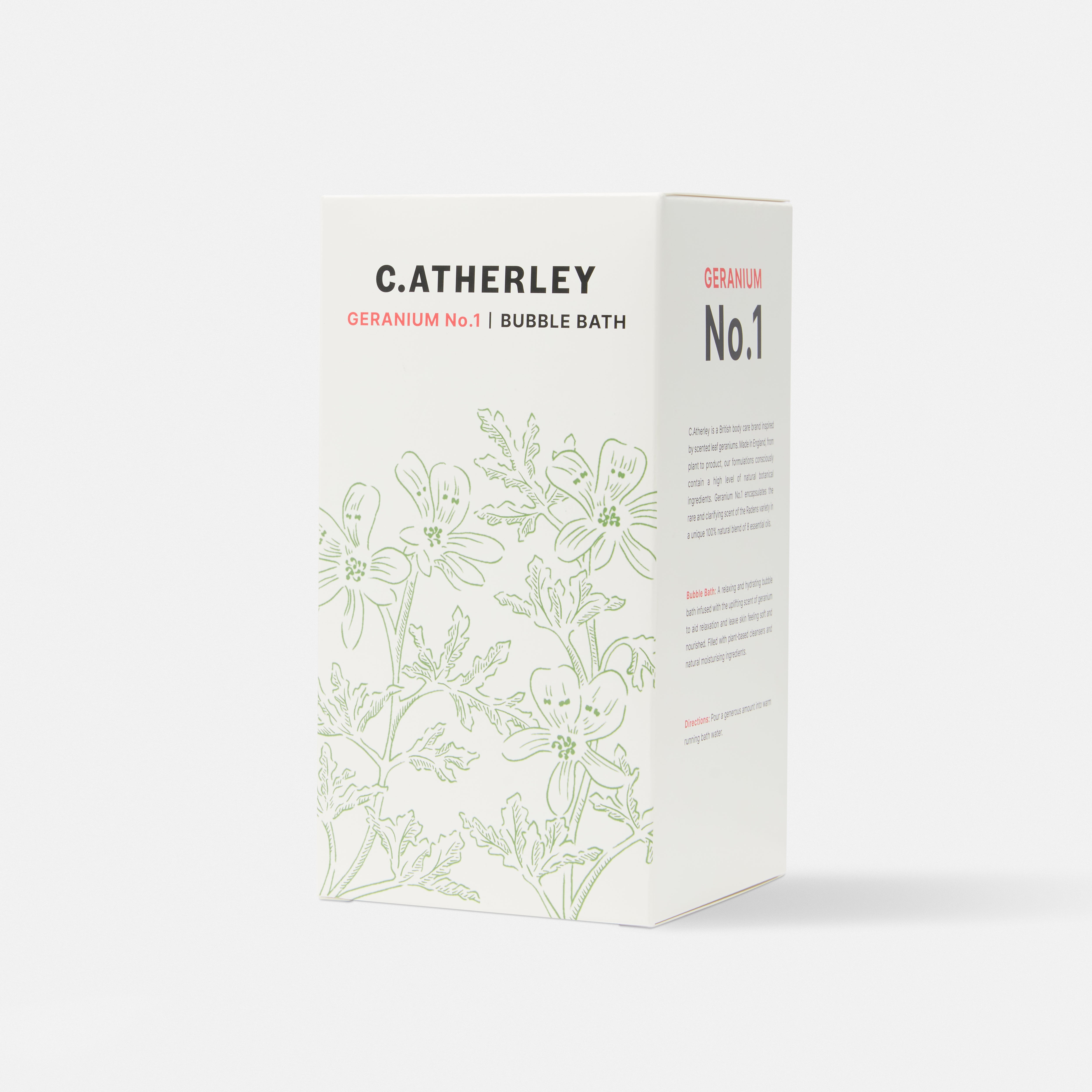 C Atherley Geranium No. 1 Bubble Bath 300ml