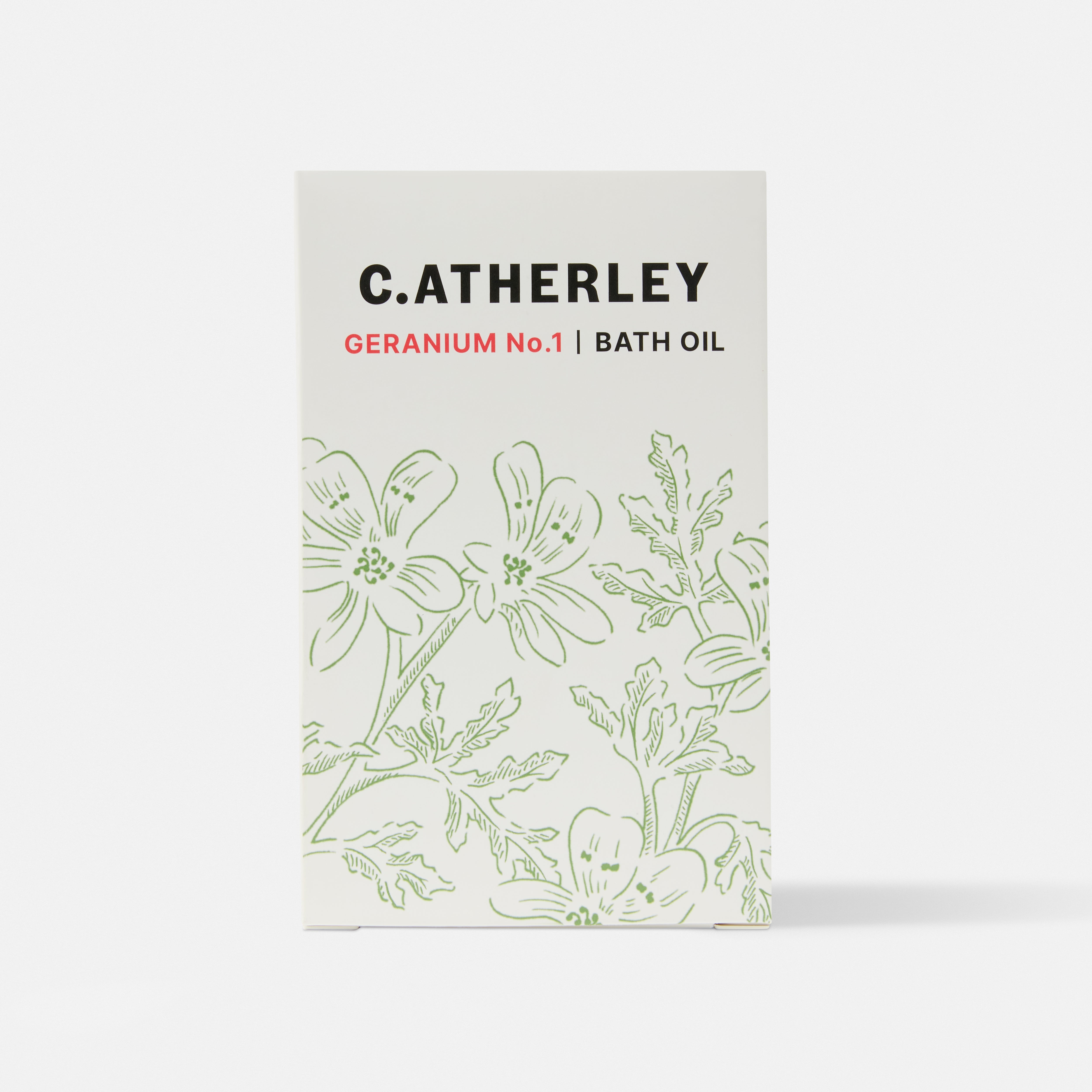 C Atherley Geranium No. 1  Bath Oil 140ml