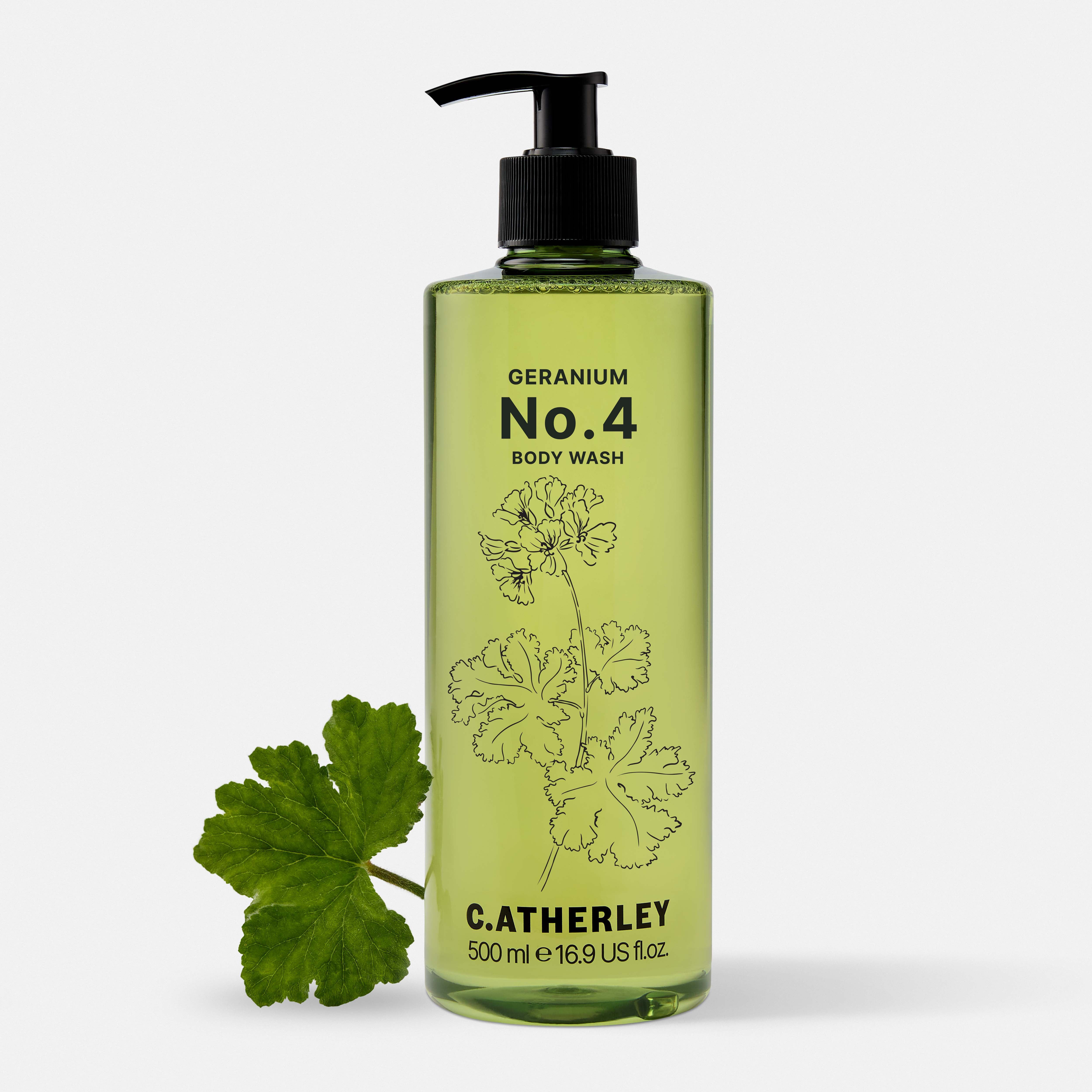 C Atherley Geranium No.4 Body Wash 500ml
