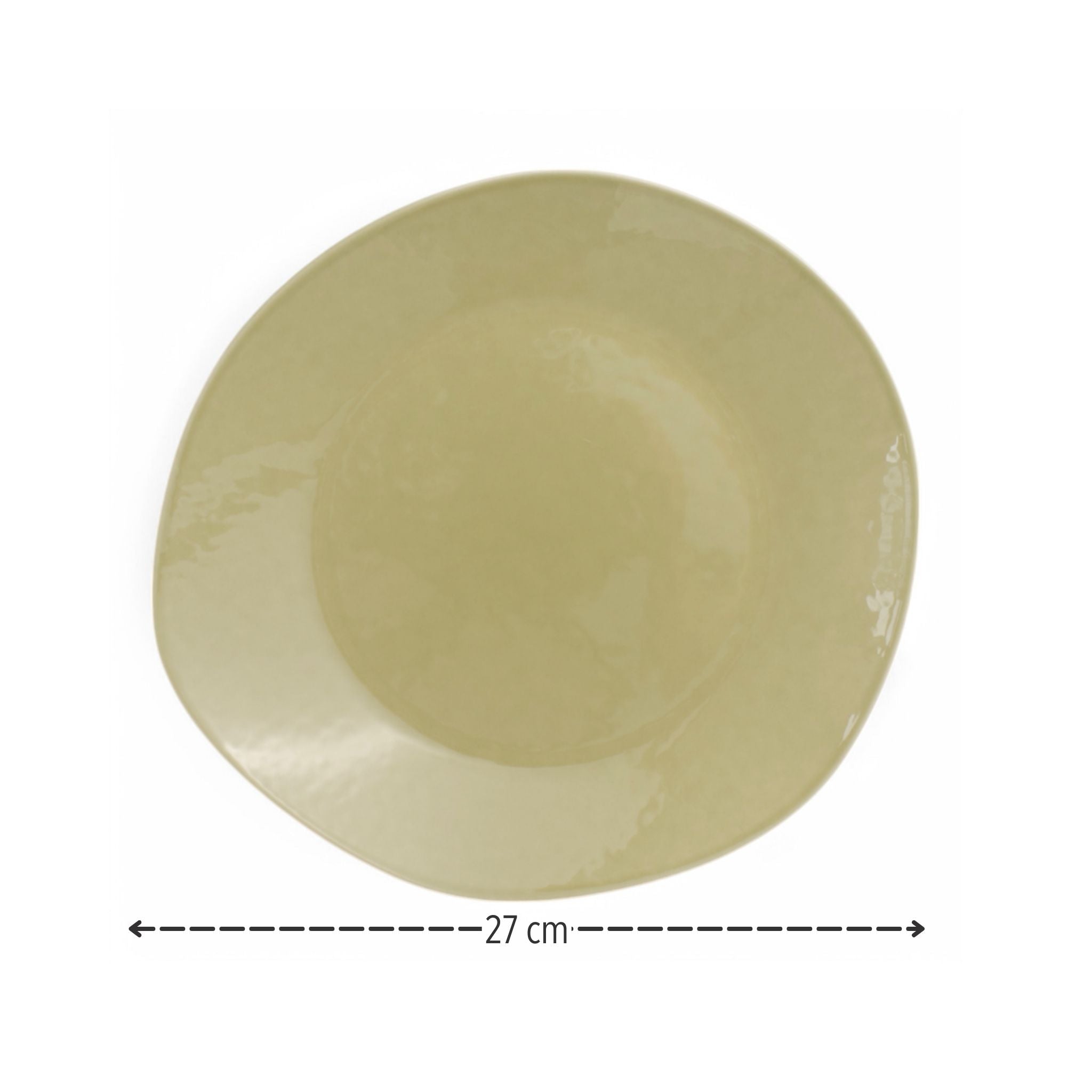 Porcelain Dinner Plate - by Bascuda