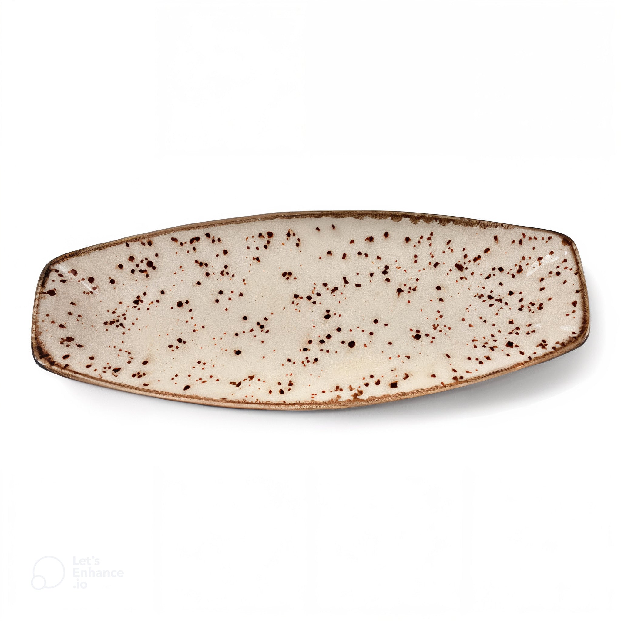 Porcelain Appetiser Plate - by Bascuda