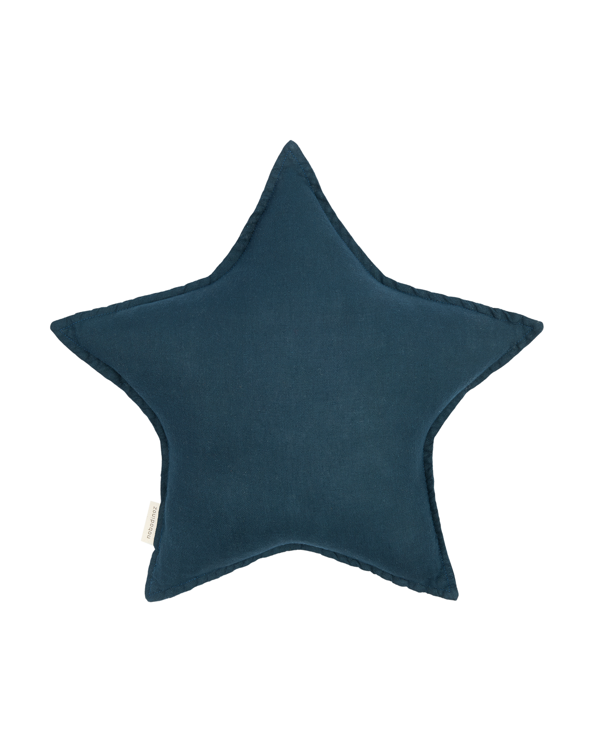 Nobodinoz  - Star Cushion L1N0 in washed French Linen