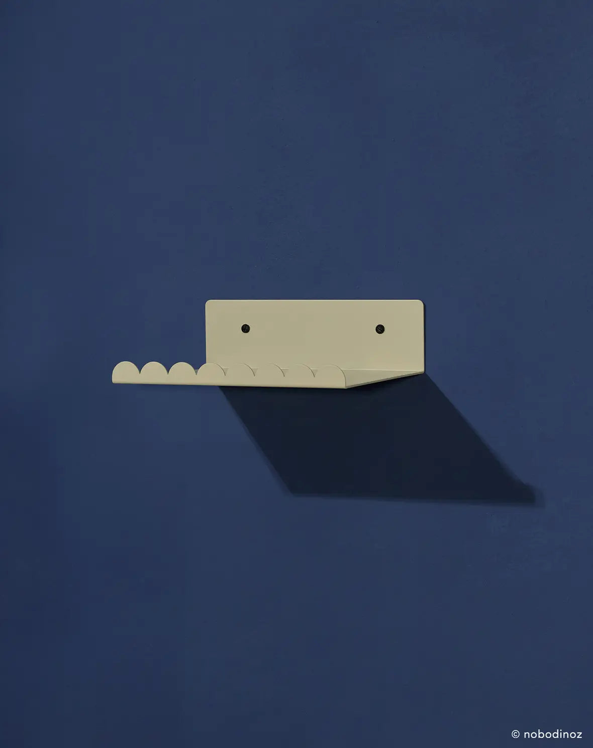 Nobodinoz Lacquered Steel Wall Shelf - Small