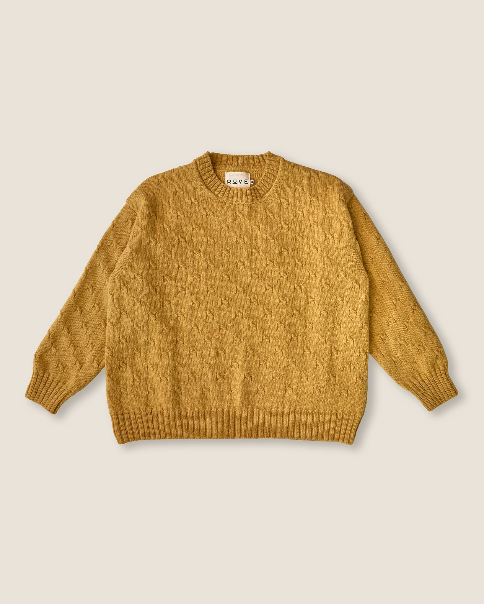 Rove Knitwear Kiss Cable Sweater – Butter