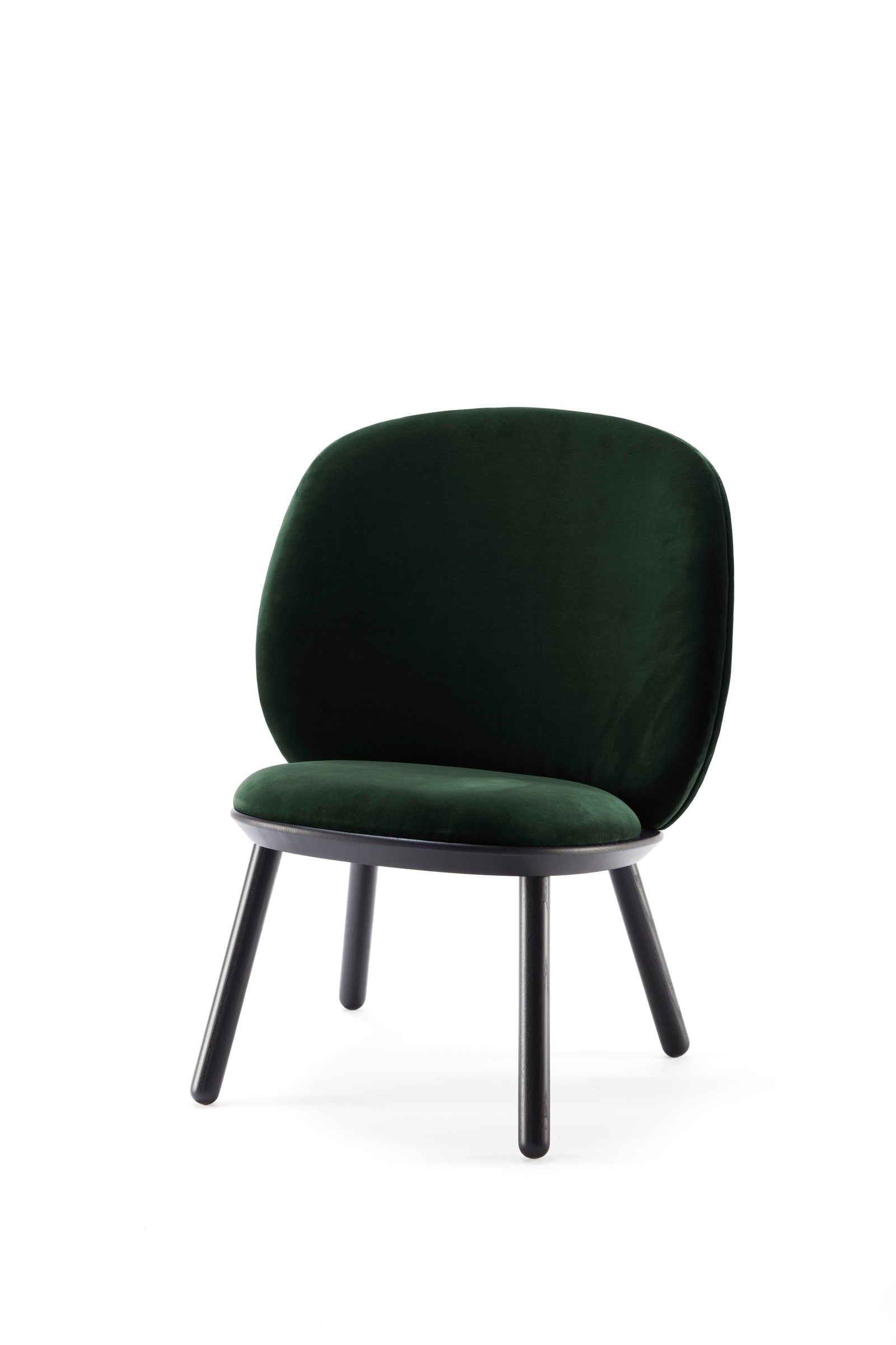 Naïve Low Chair in Black Ash by etc.etc