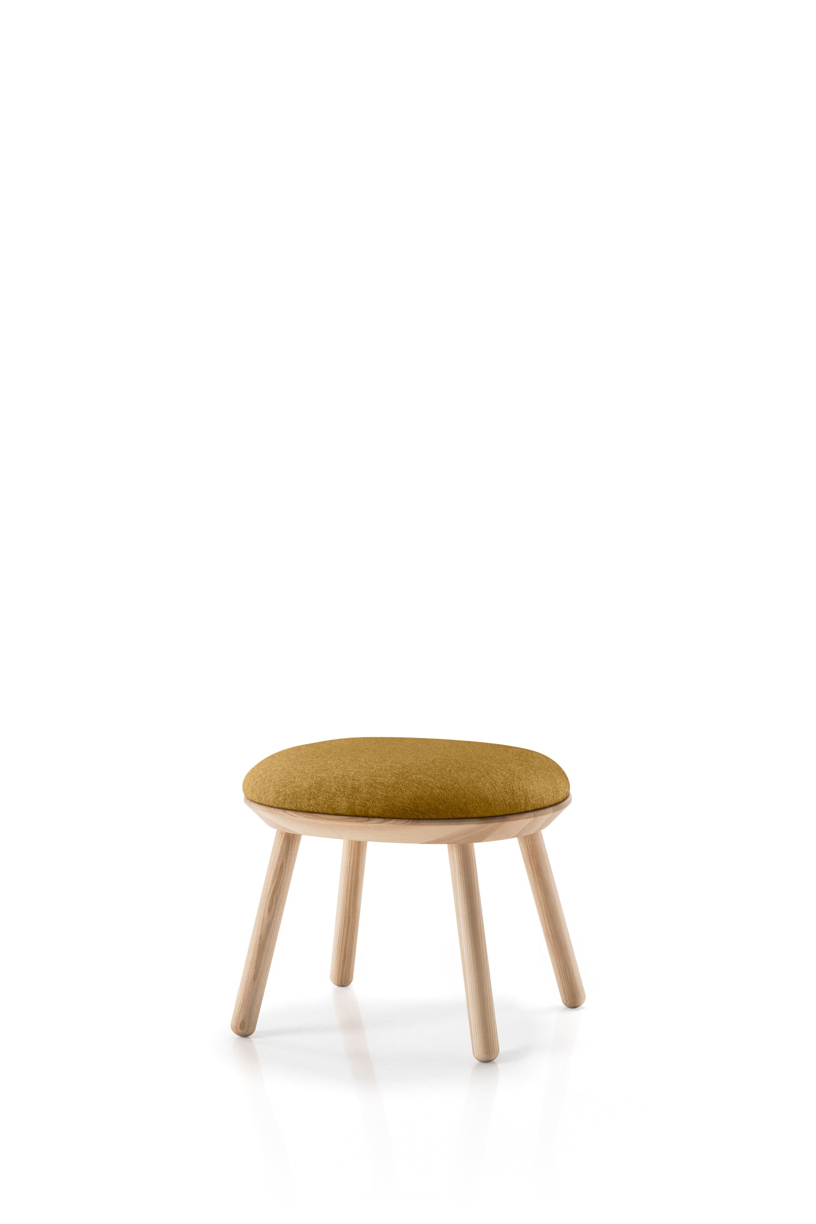 Naïve Ottoman in Solid Ash by etc.etc