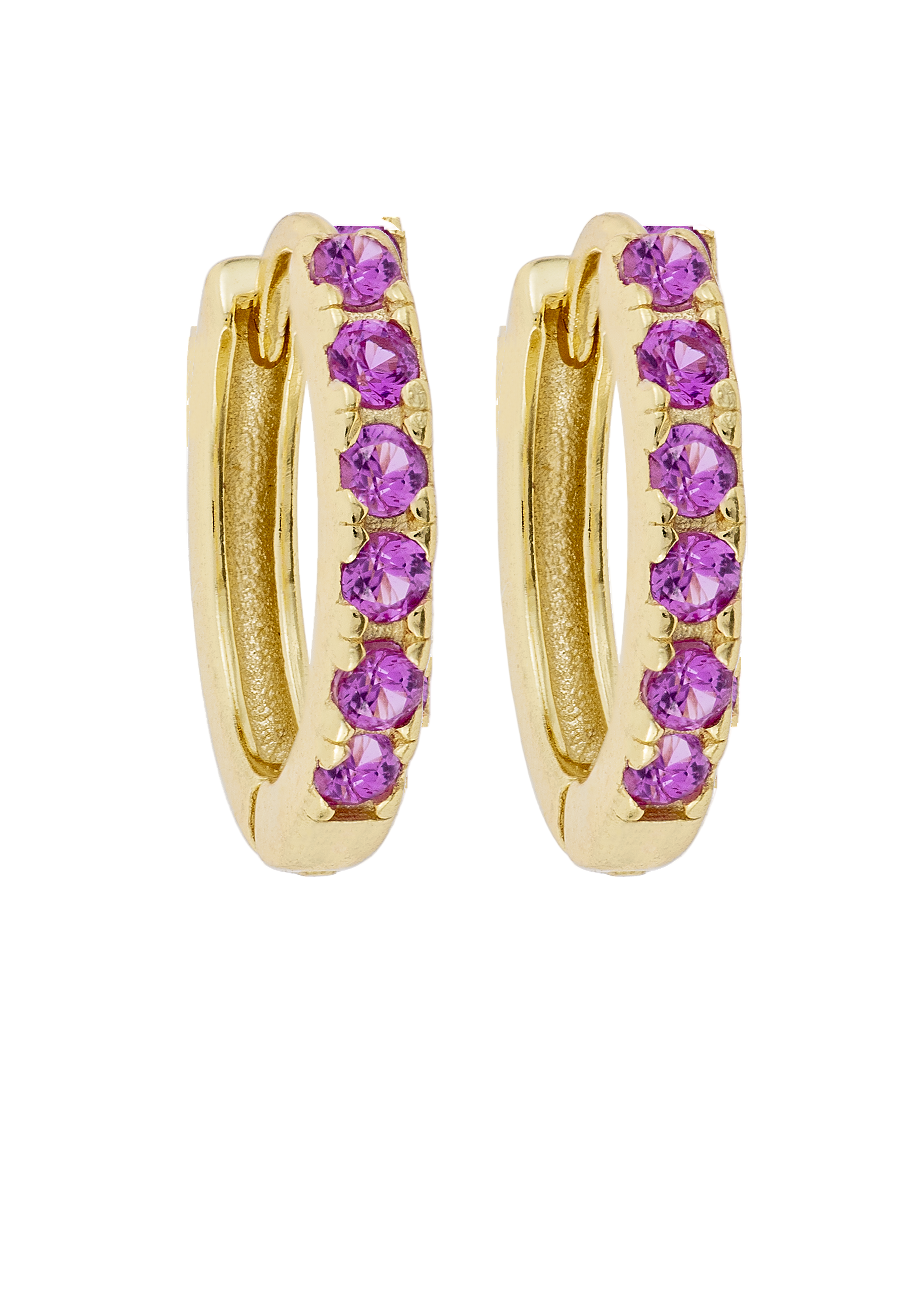 Midi Hoops 12.5mm - in 5 colours  - by Atelier 18