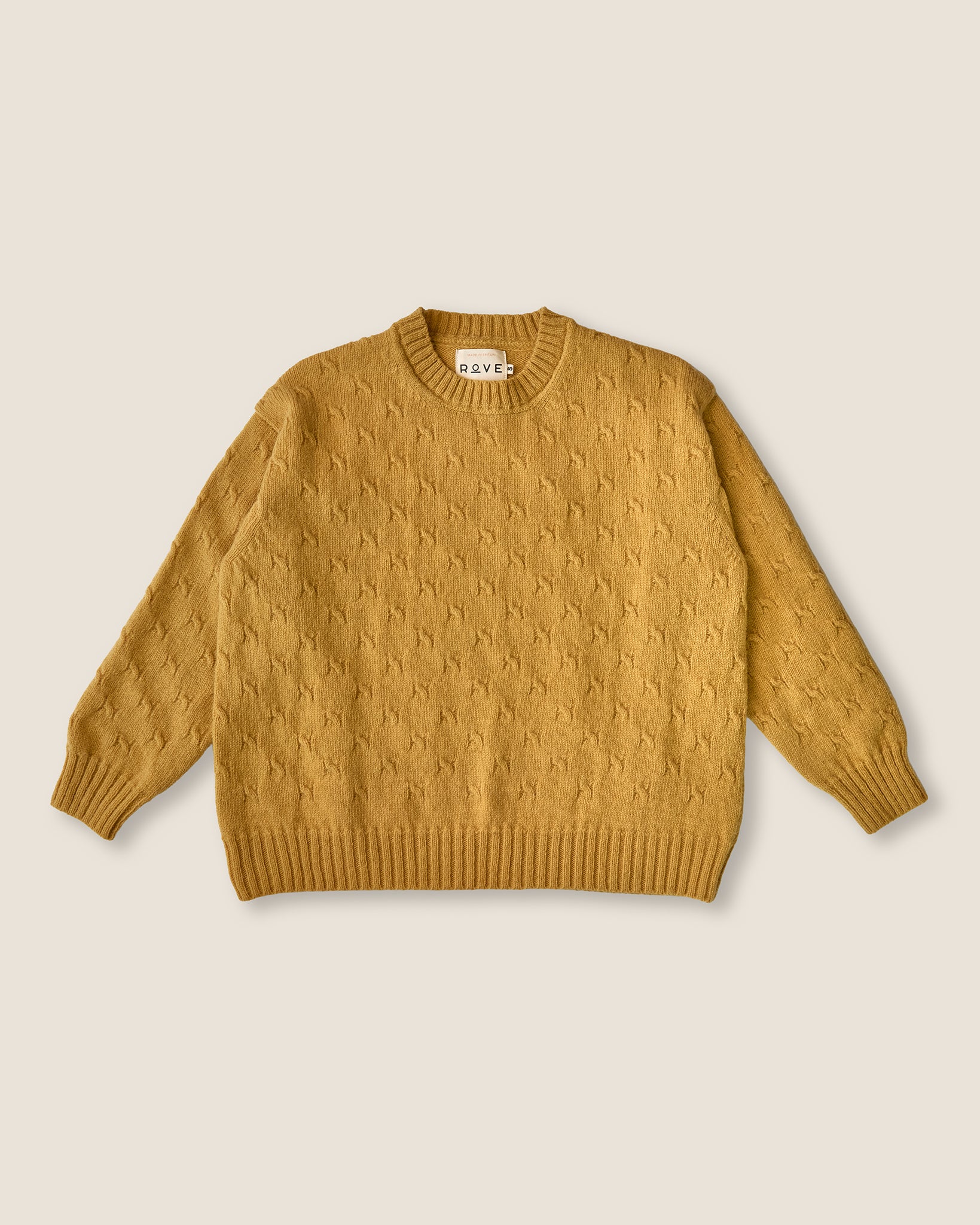 Rove Knitwear Kiss Cable Sweater – Butter