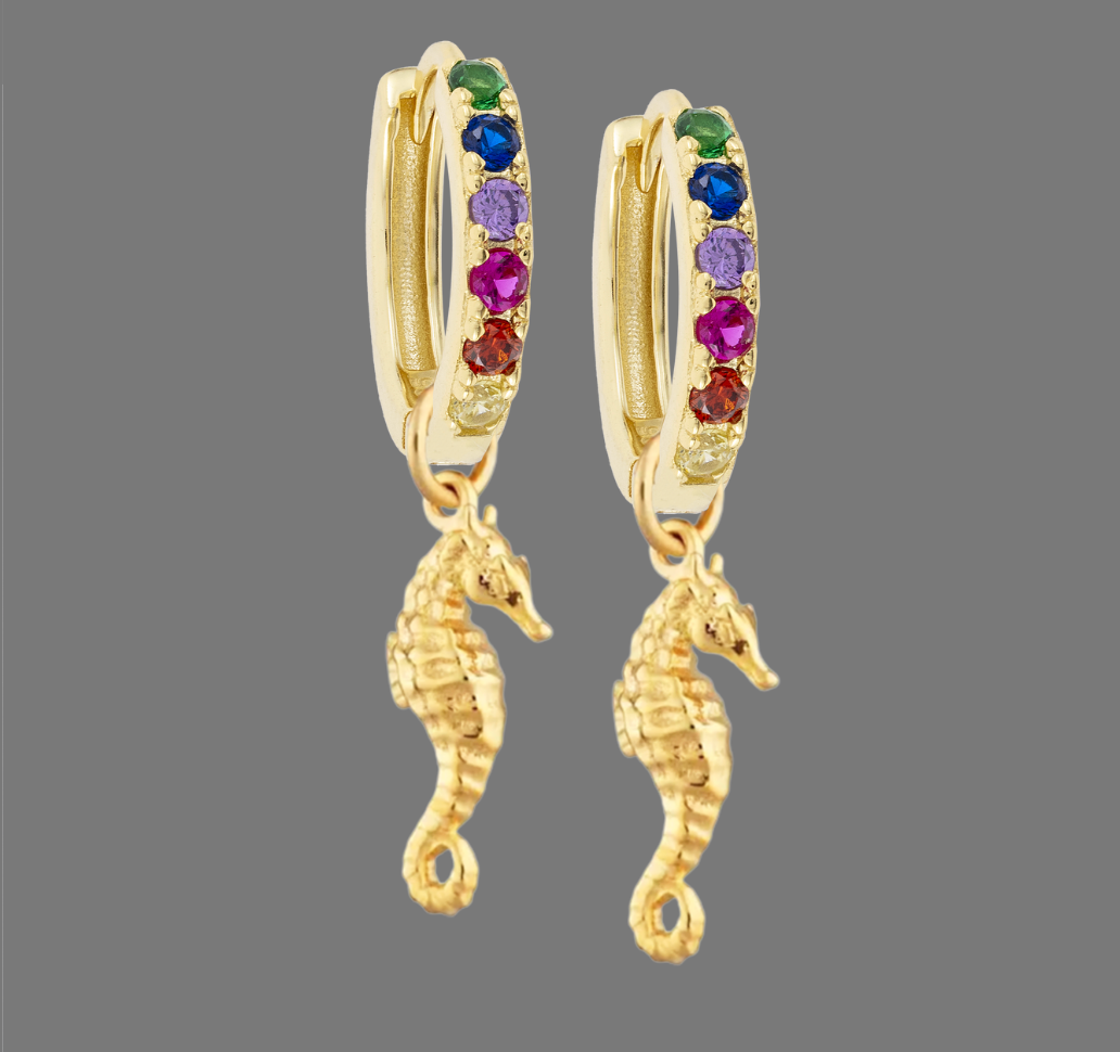 Seahorse Earring Charm - by Atelier 18 (Copy)