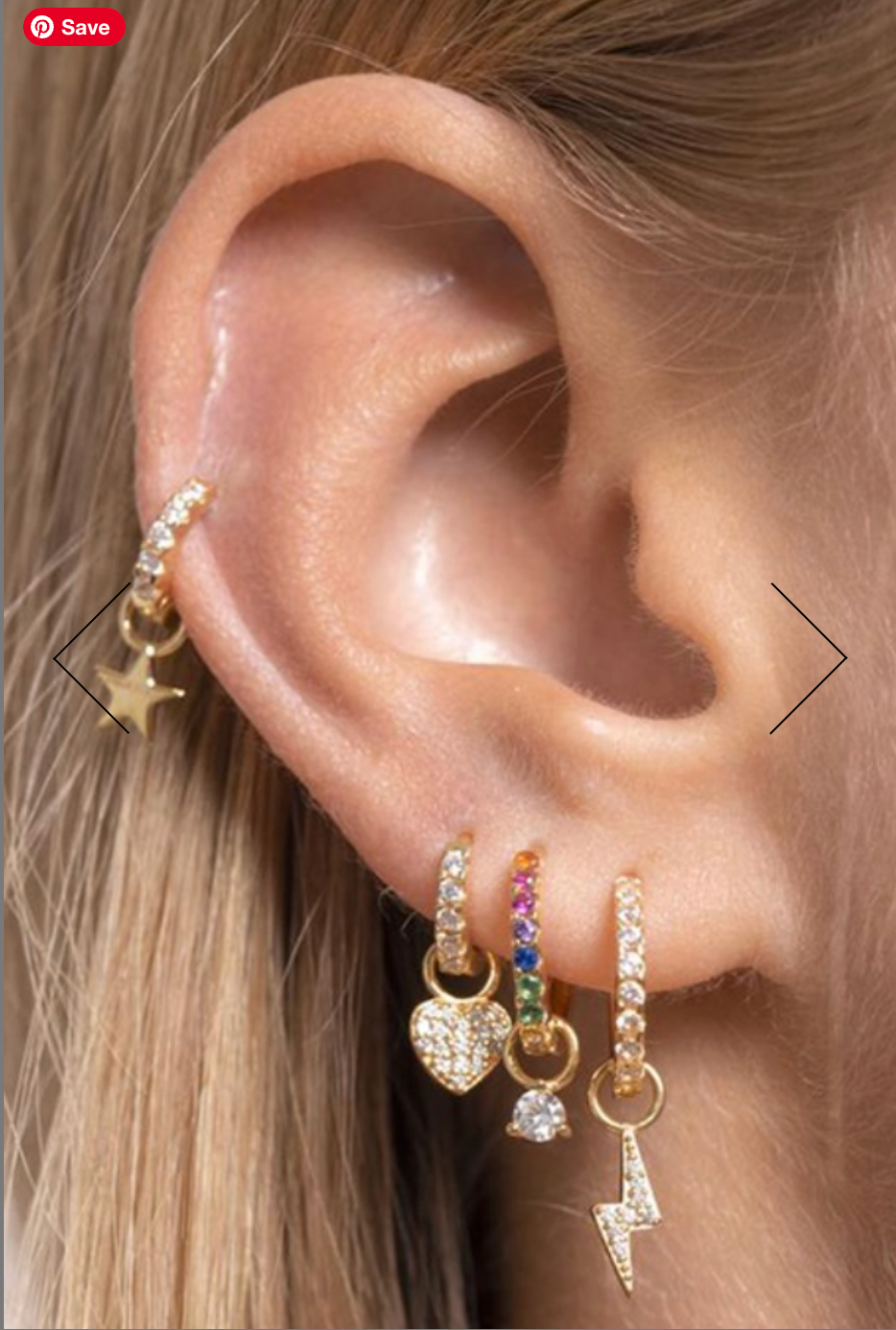 Midi Hoops 12.5mm - in 5 colours  - by Atelier 18