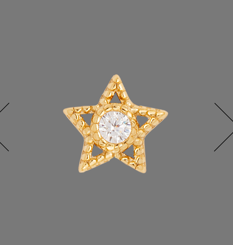 Isla Star Studs - by Atelier 18