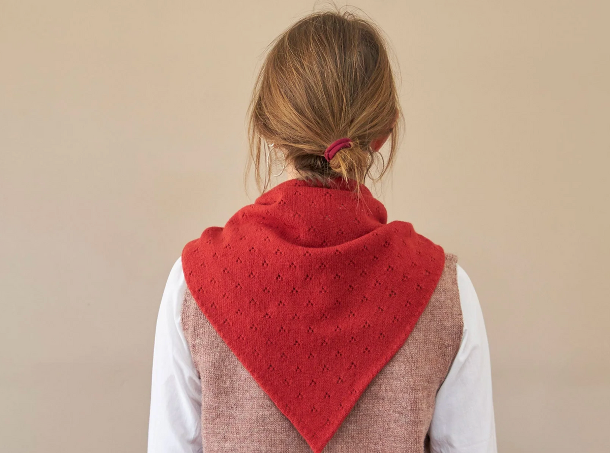 Rove Knitwear Pointelle Neckerchief