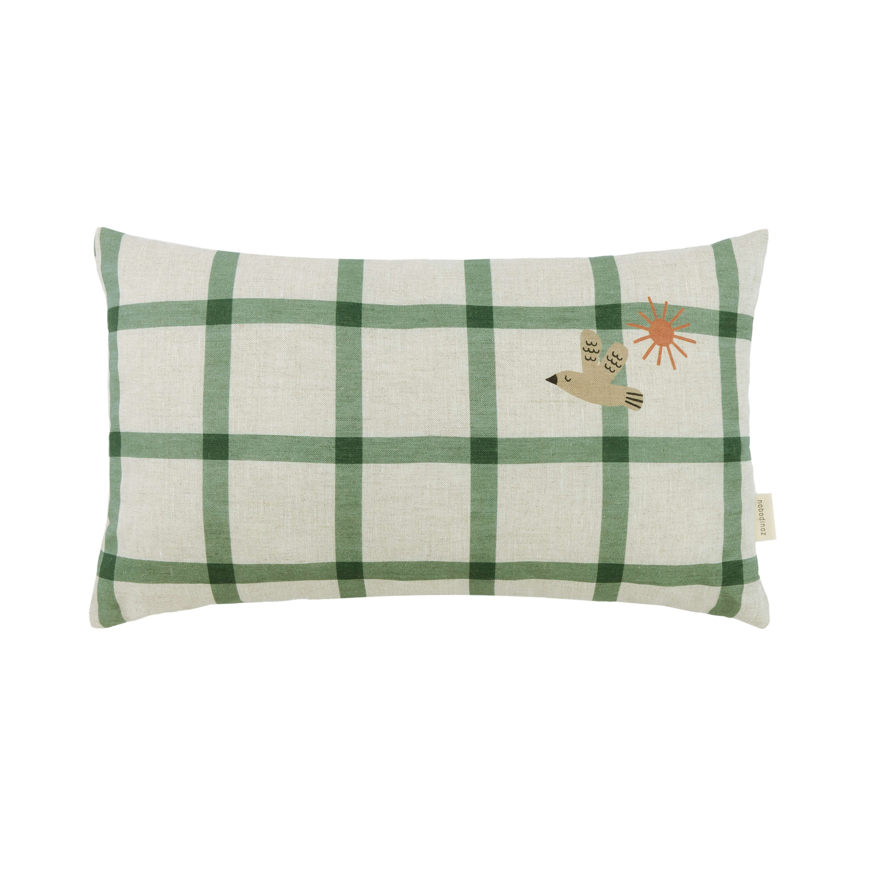 Rectangular cushion in French Linen Vibes