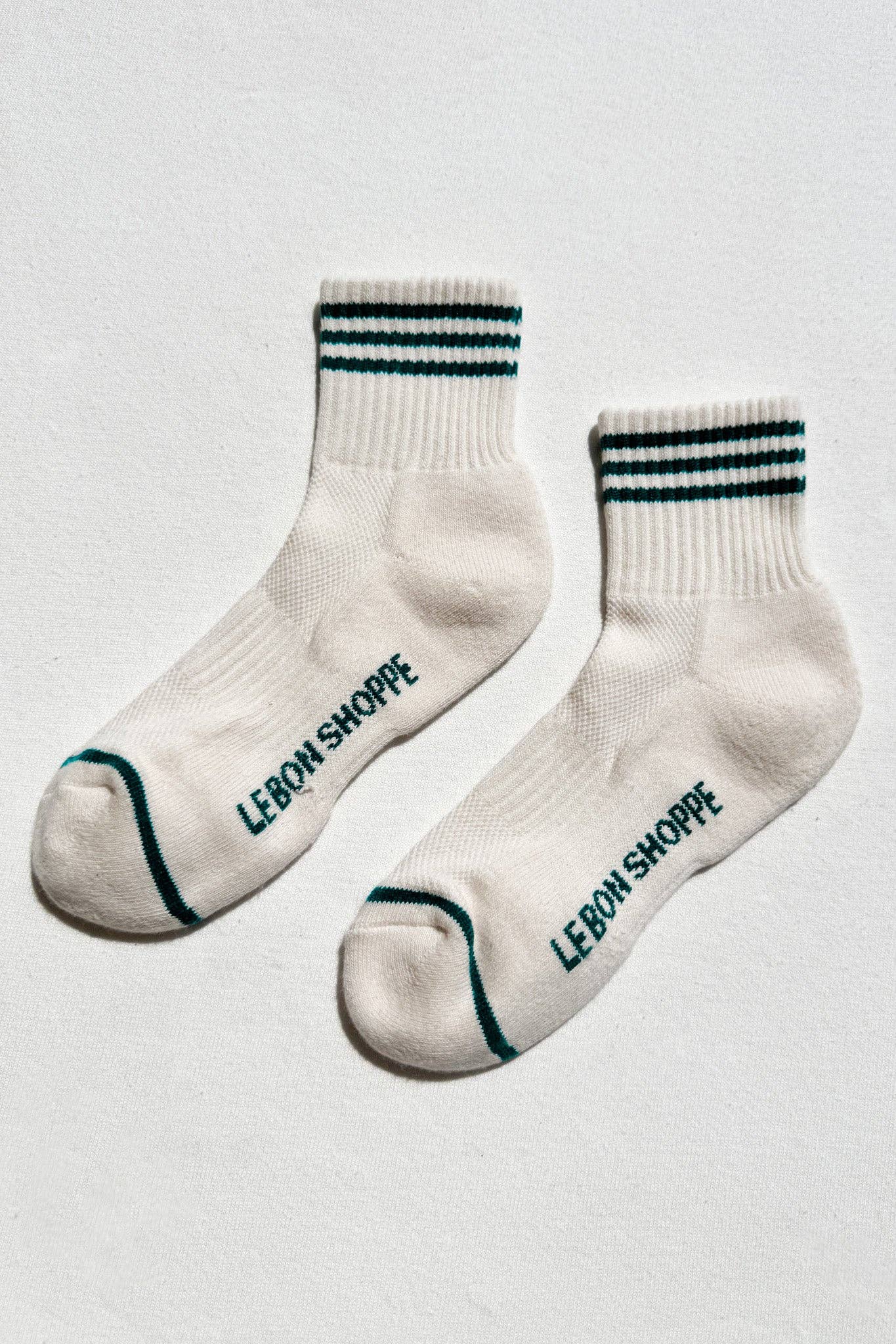Girlfriend Socks: Hunter Green - Le Bon Shoppe