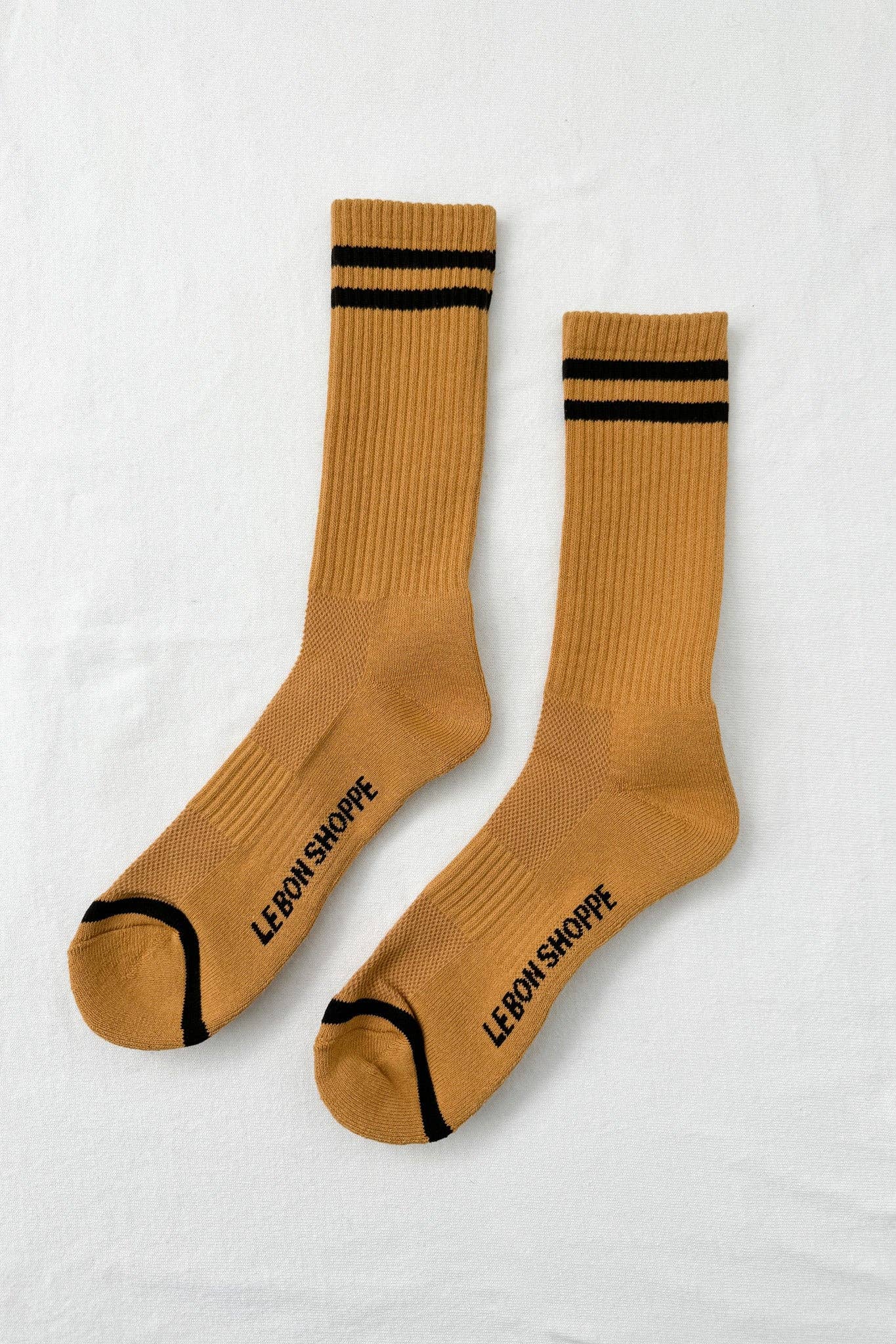 Extended Boyfriend Socks : Biscotti - Le Bon Shoppe