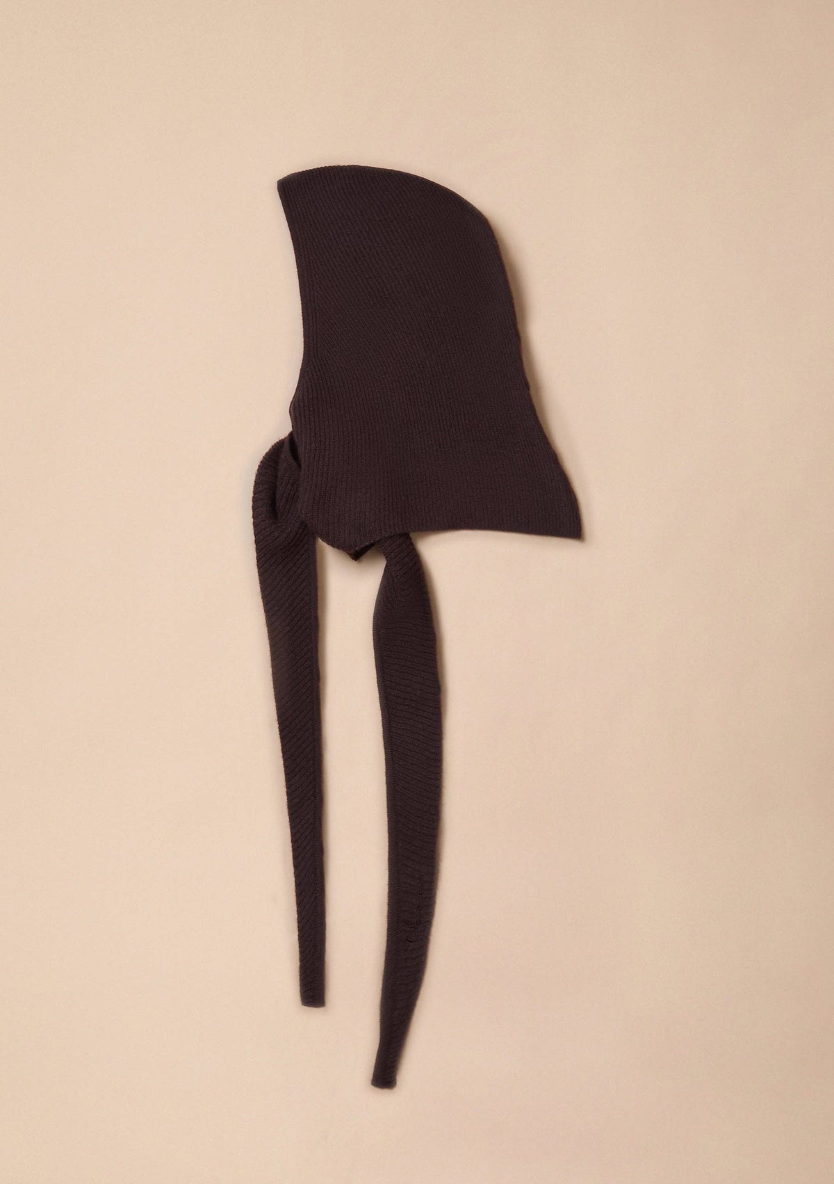 Merino Wool Hood in Brown
