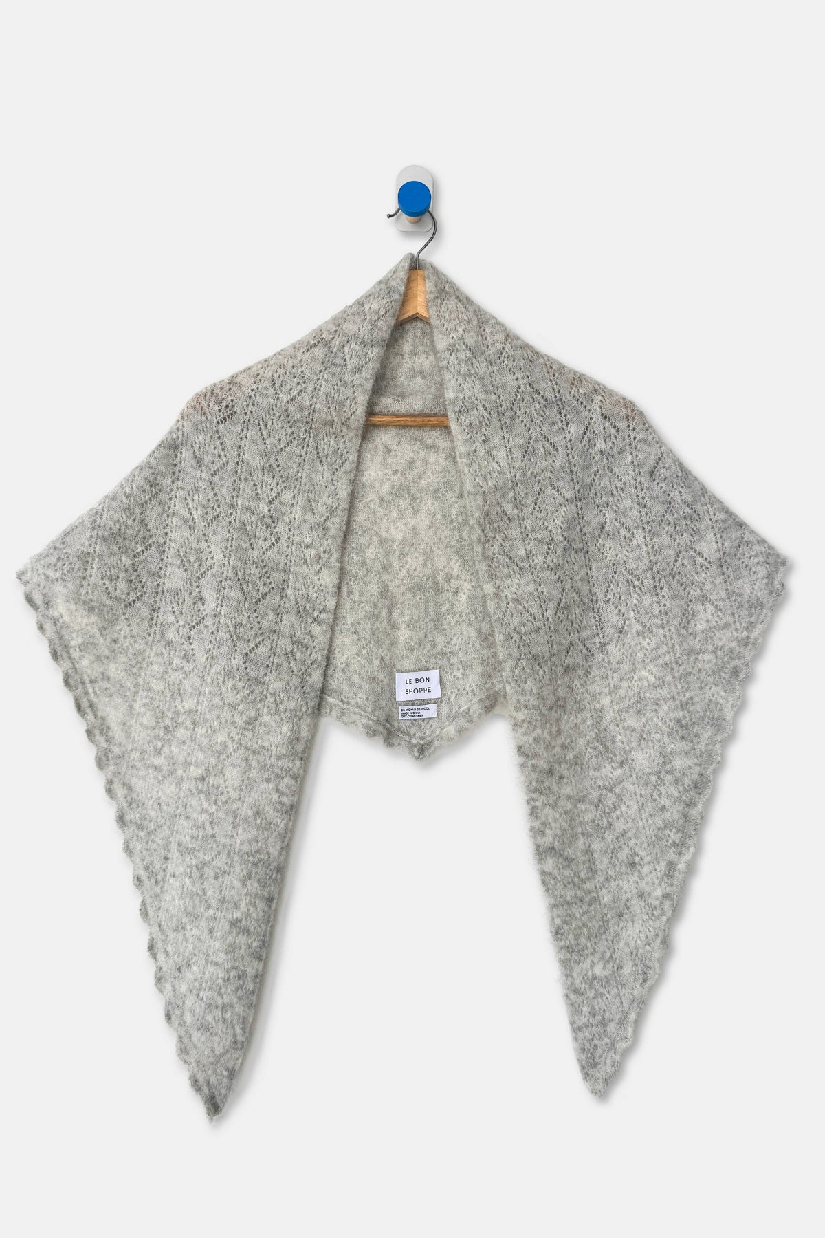 Le Bon Shoppe Mohair Pointelle Shawl