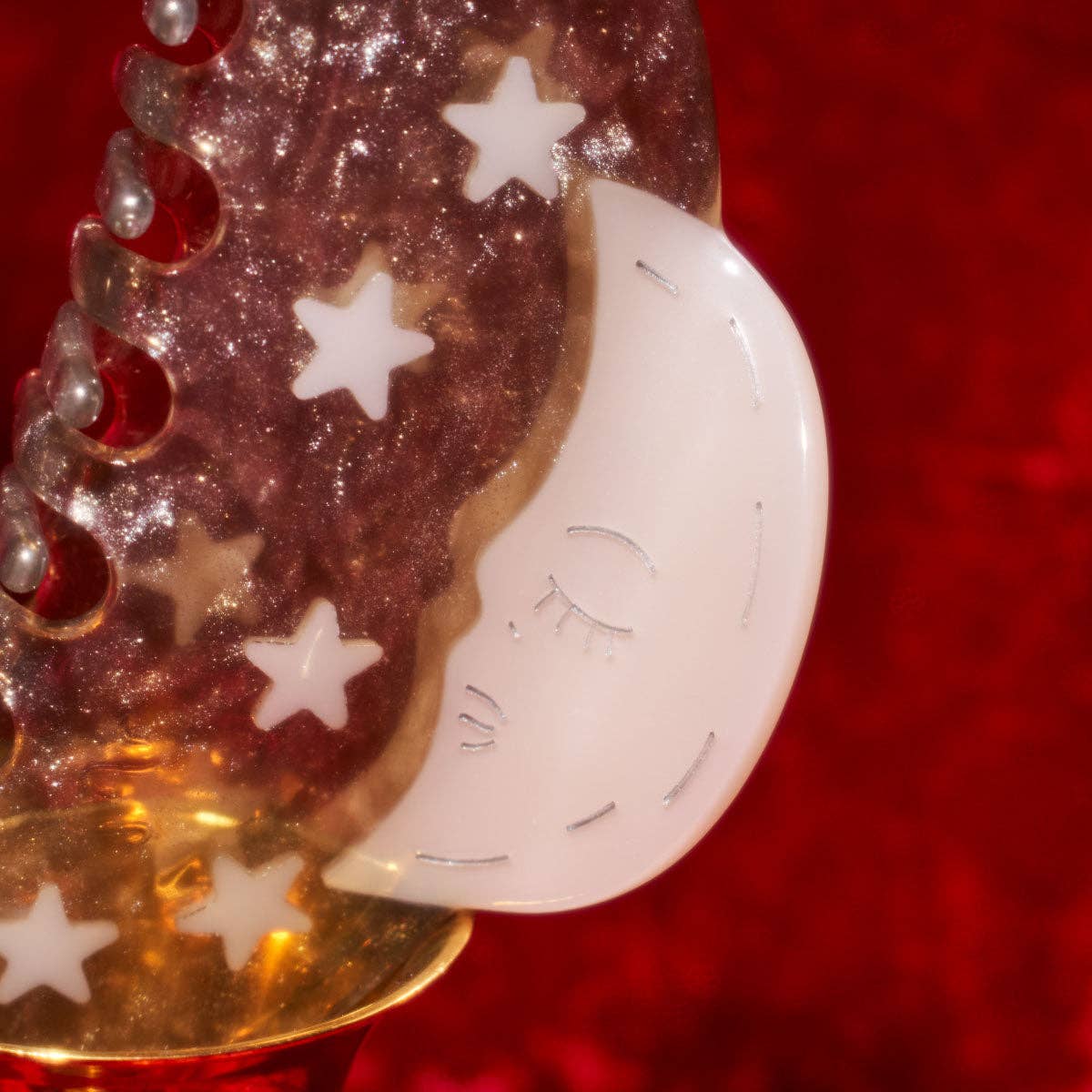 Moon and Stars Claw Clip — Winona Irene