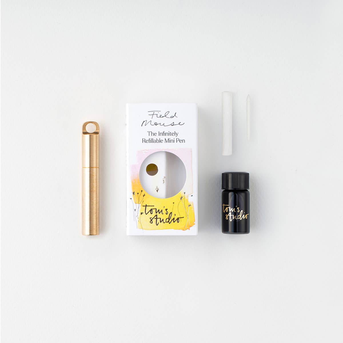 The Field Mouse – refillable travel pen: Ivy