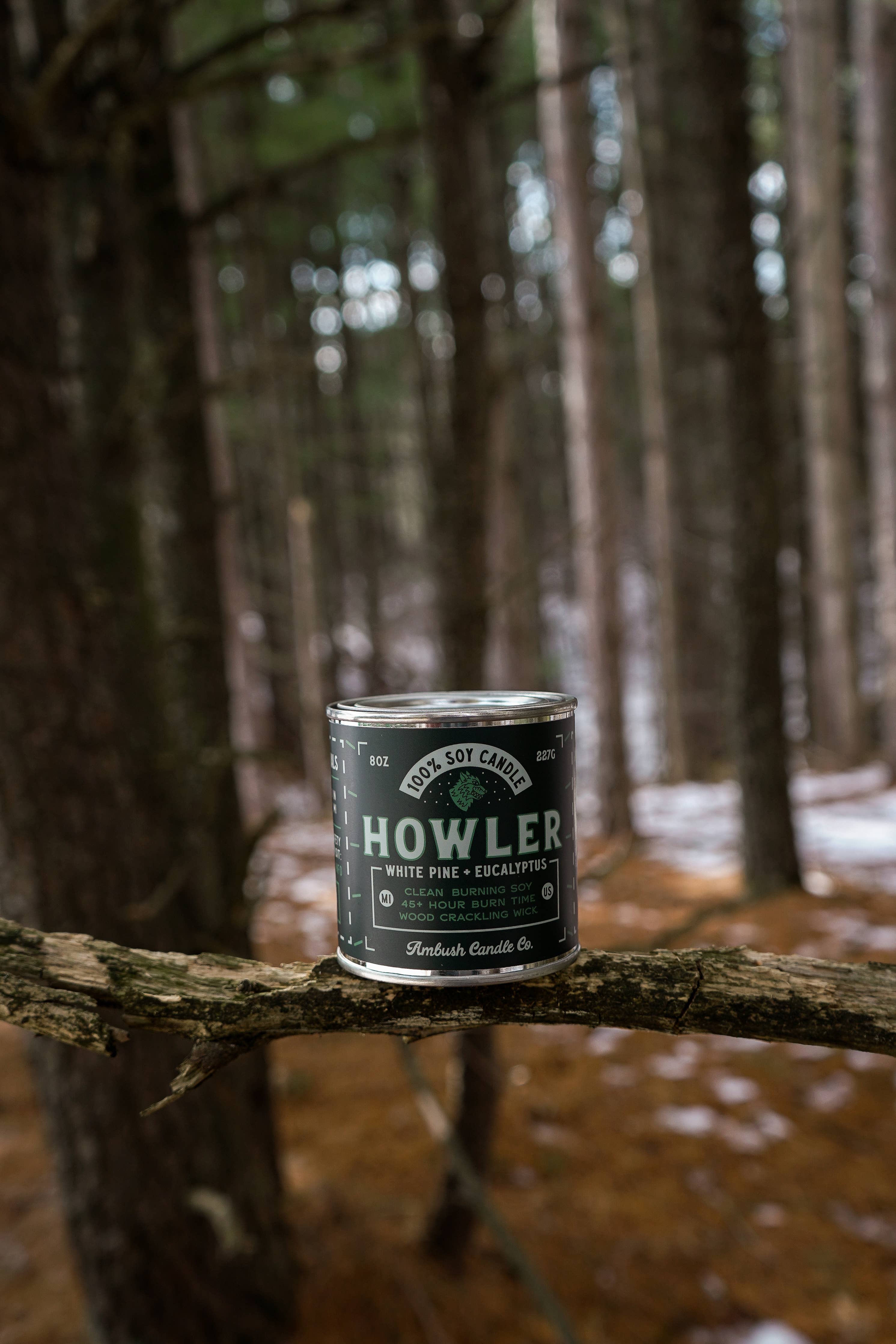 Howler | White Pine + Eucalyptus 8oz Soy Candle