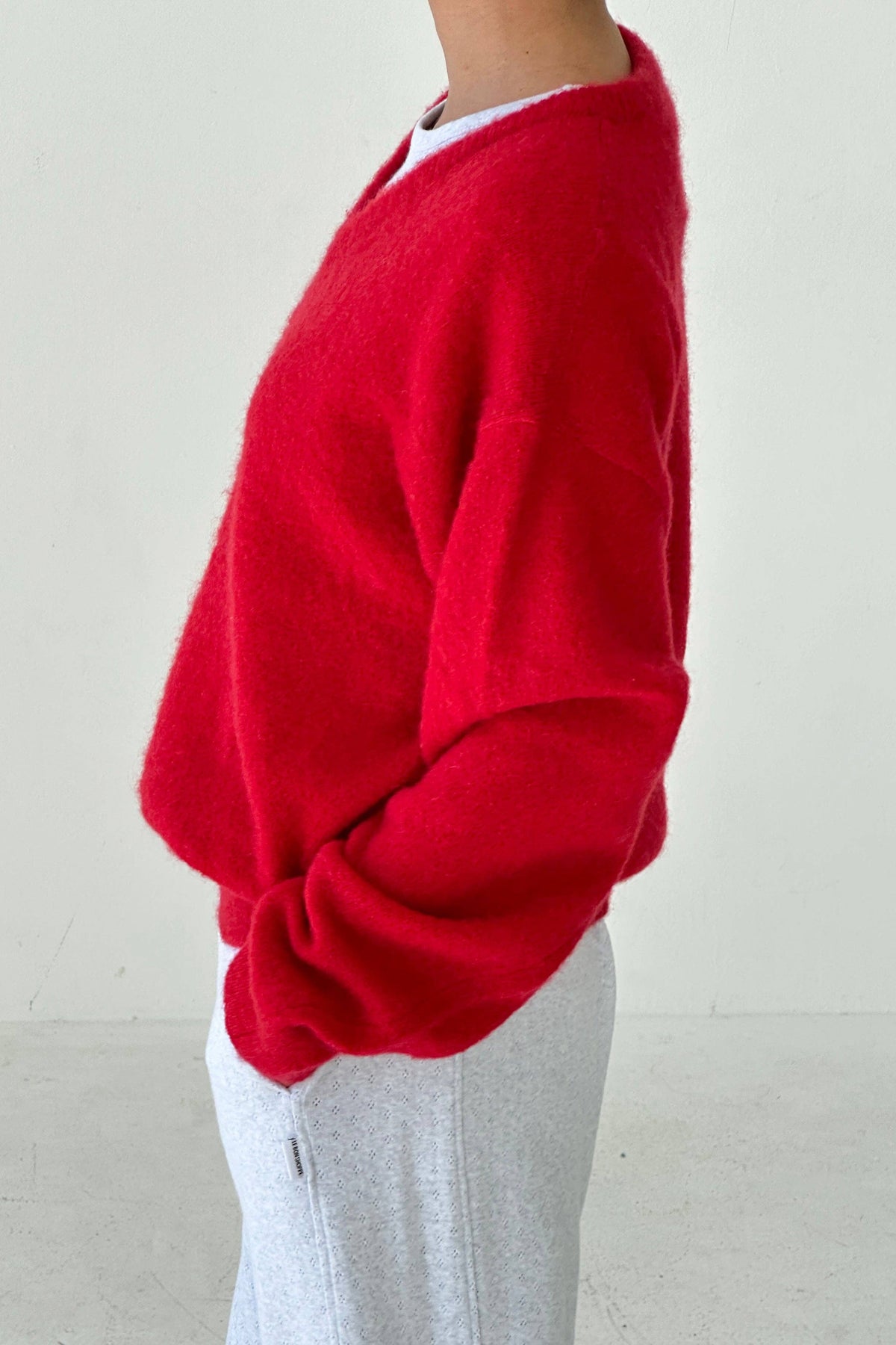 Le Bon Shoppe James Mohair Sweater in Black