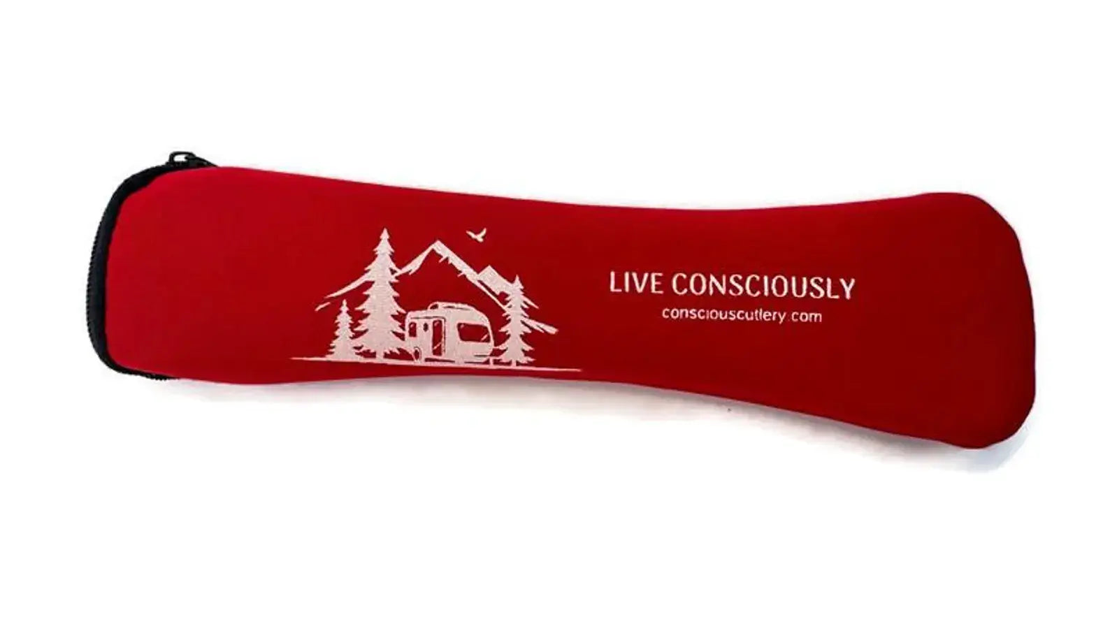 Red Trailer Travel Cutlery Set — Conscious Cutlery
