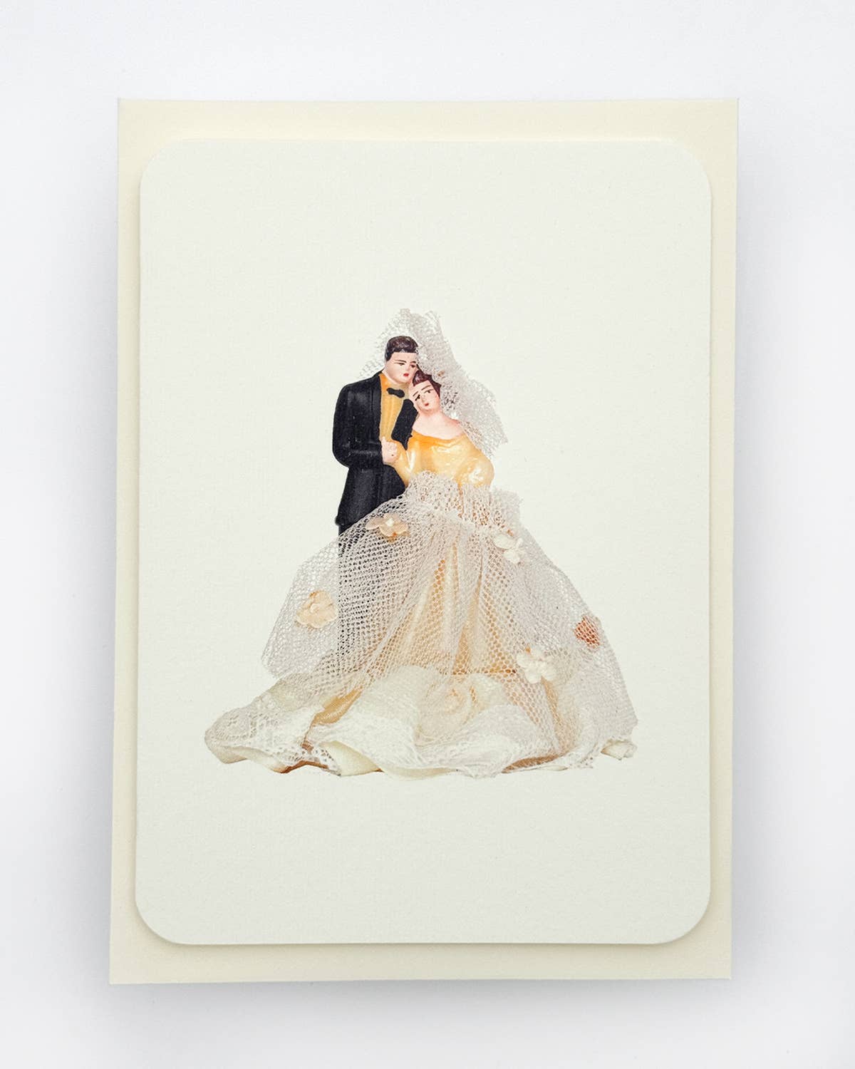 Wedding Cake Topper No.1 Greeting Card | Engagement