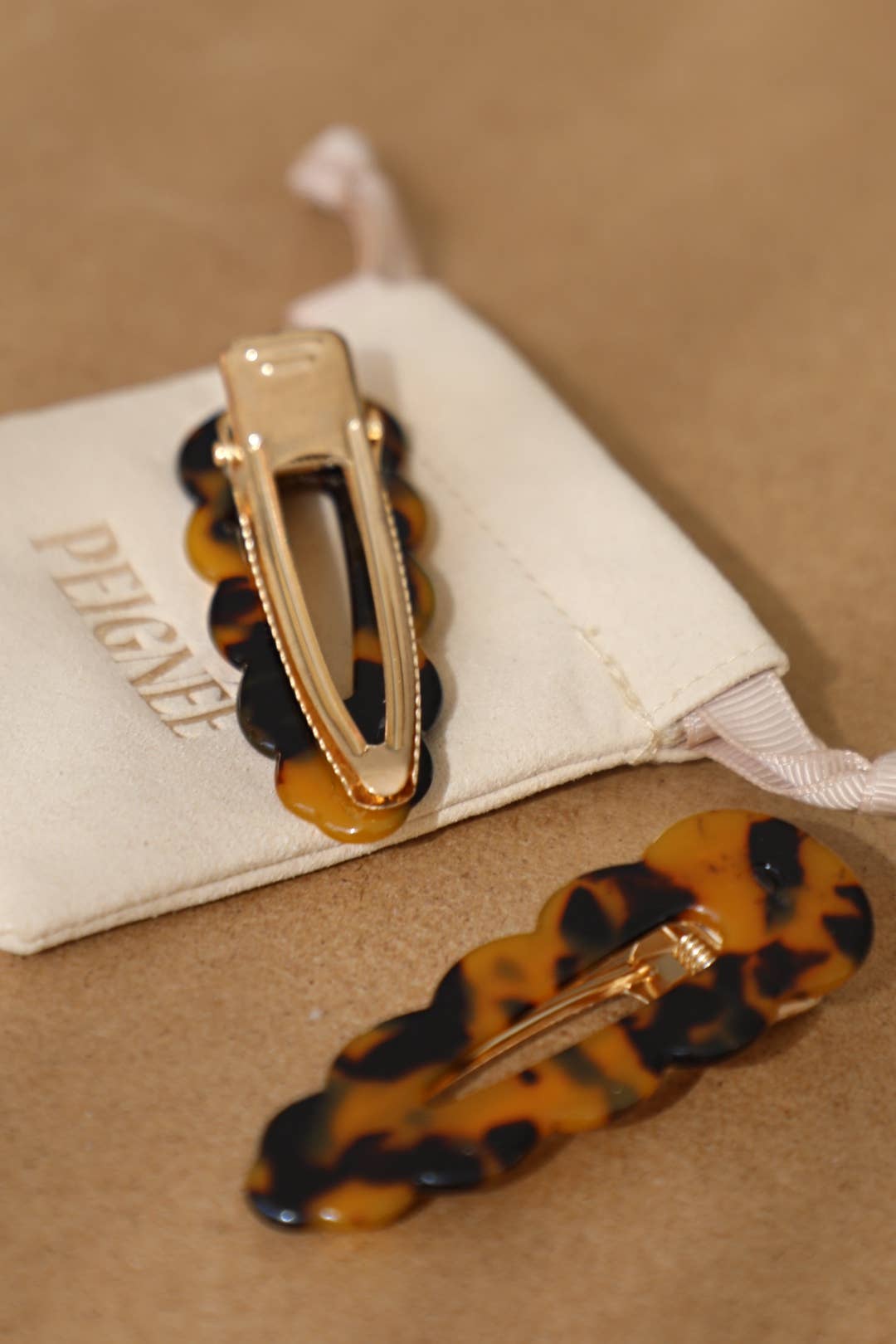 Signature Hair Clips - Panther (Pair)