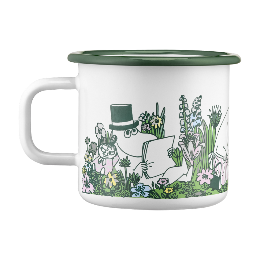 MOOMIN | Enamel Mug | 0.37L | In The Garden