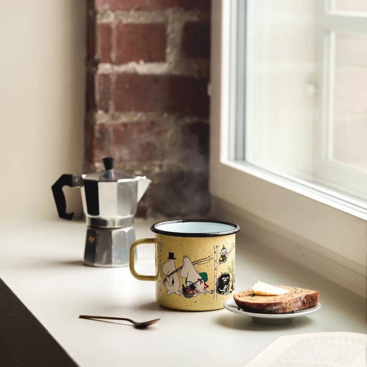 *MOOMIN | Enamel XL Mug | Campers | 0.80L
