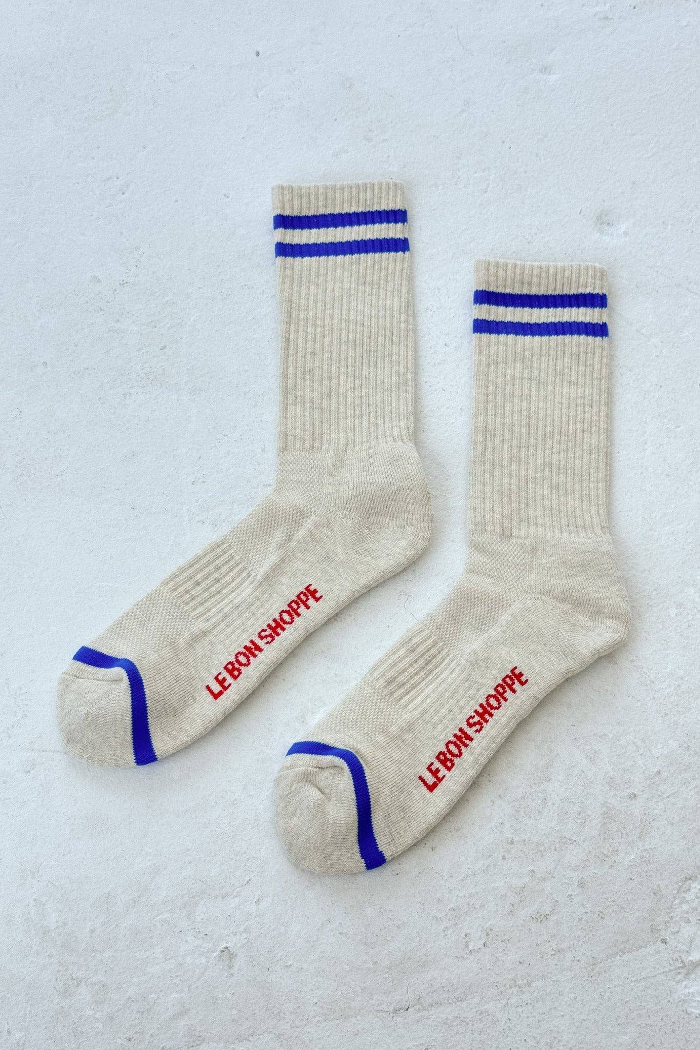 EXTENDED Boyfriend Socks (wholesale): Cobalt