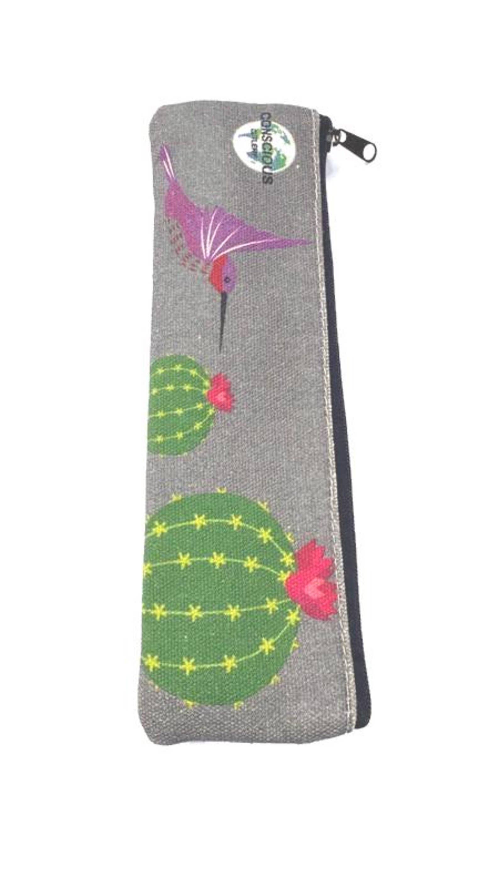 Hummingbird & Cactus Travel Cutlery Set — Conscious Cutlery