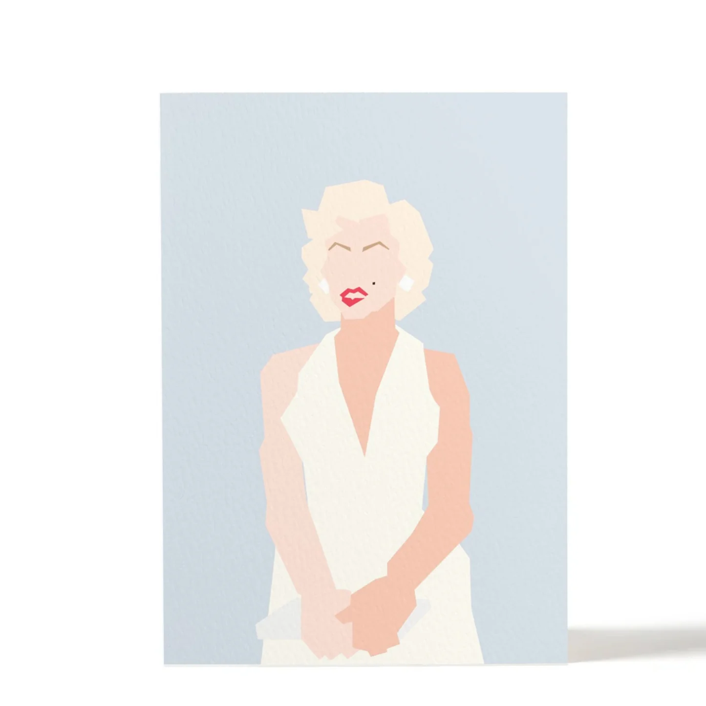 Marilyn Greetings Card - by SID