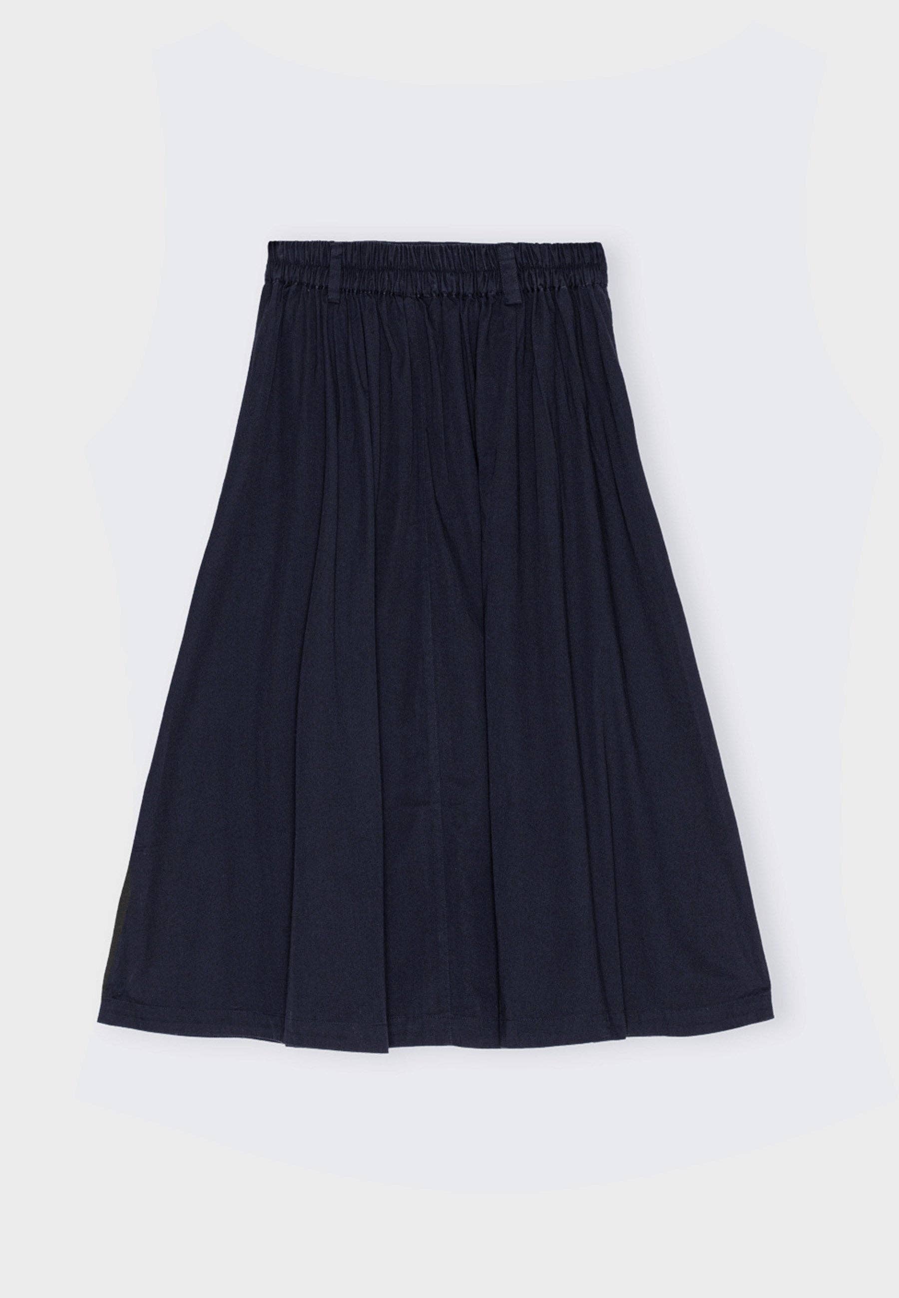 Poem skirt twill: Dark navy / M