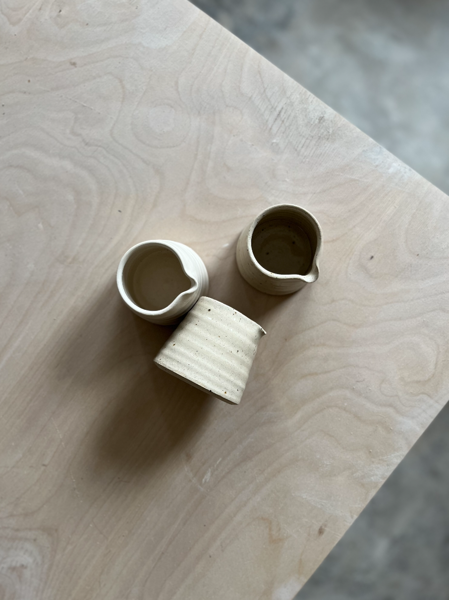 Stoneware Milk Jug: Speckled - Eleanor Torbati