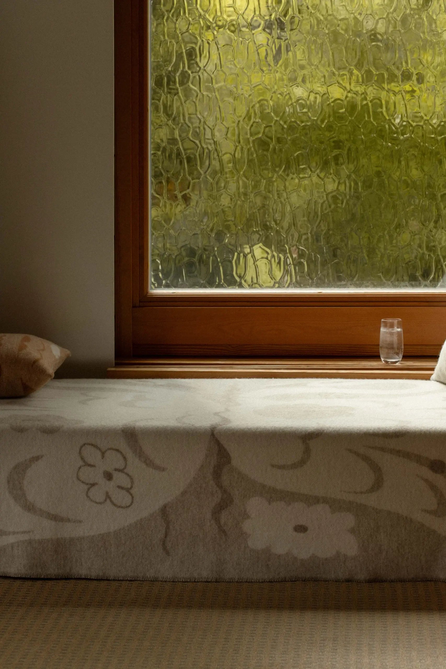 Kaksin Wool Blanket — Cinnamon-White