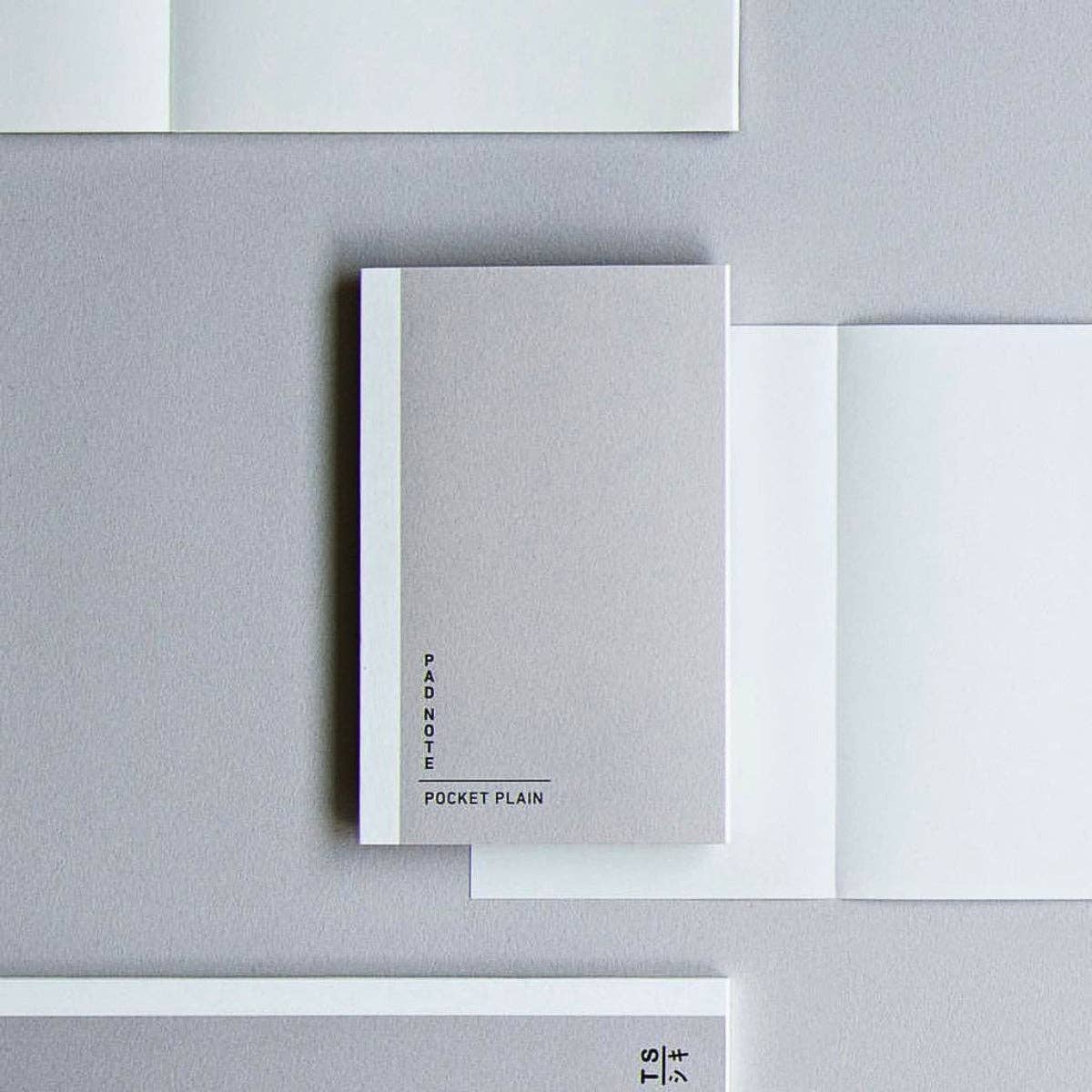 Sikigu Pad Note – Easy Peel Off Notebook: Gray / Square / Plain