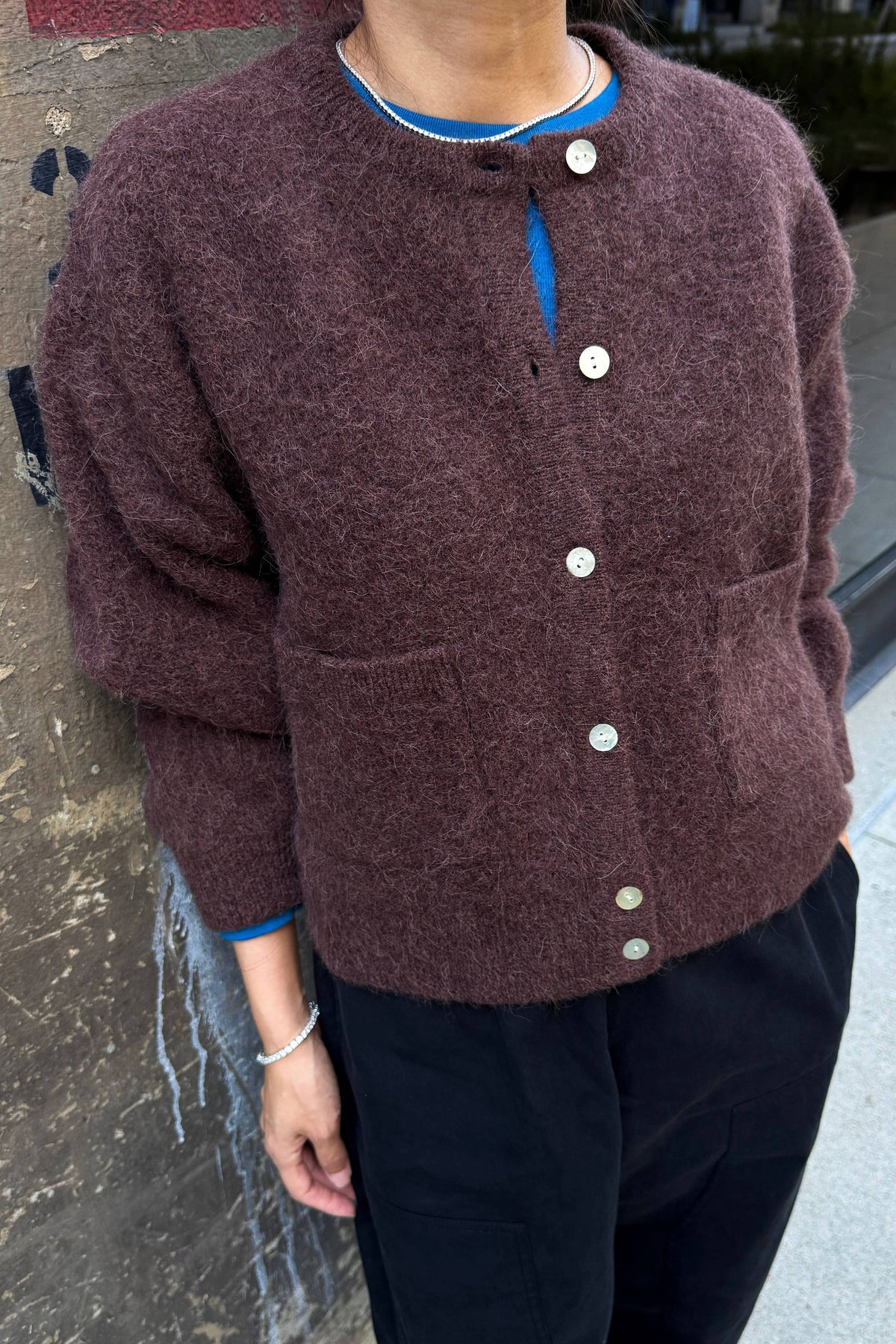 Le Bon Shoppe Amélie Alpaca Cardigan