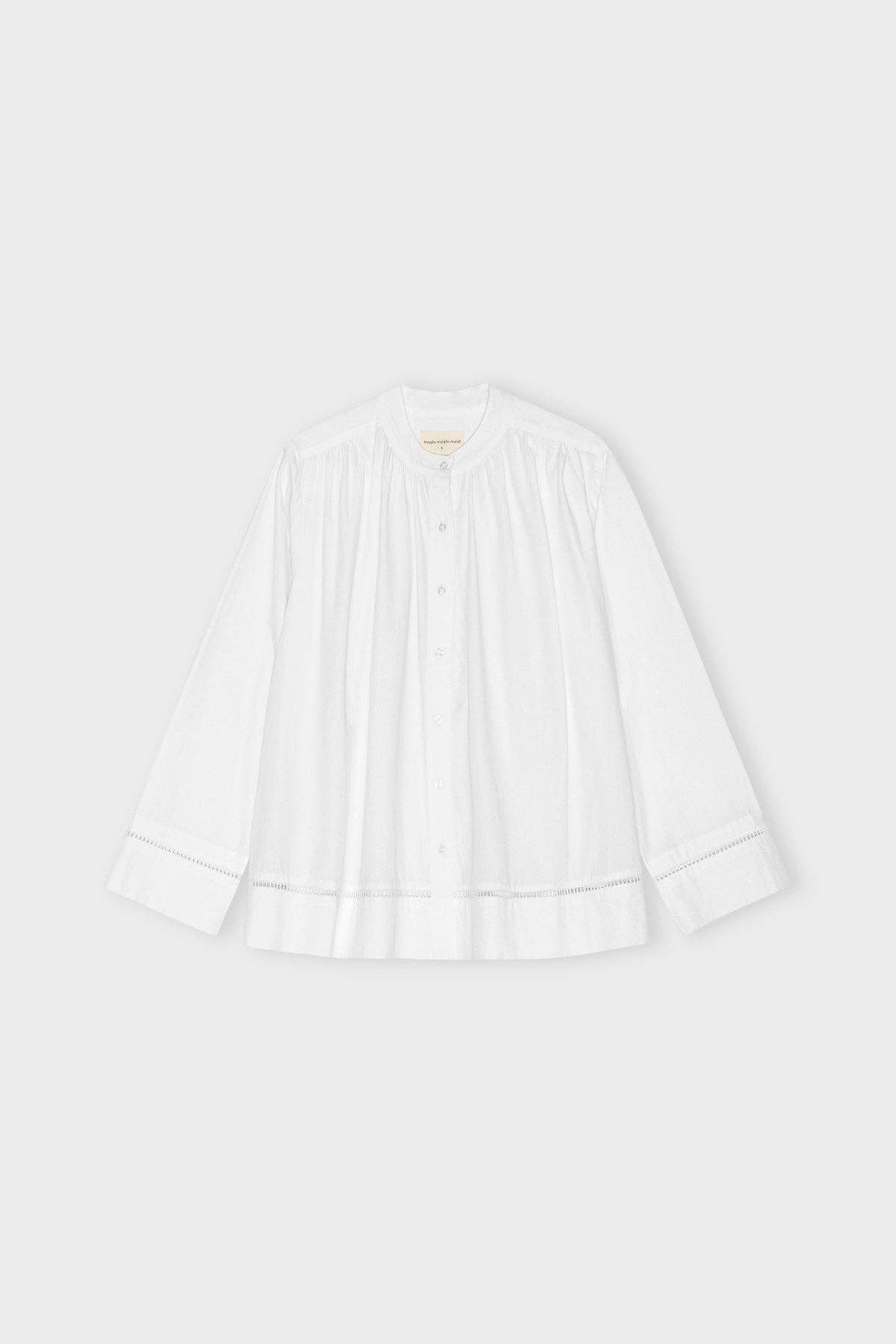 July shirt poplin: White / M