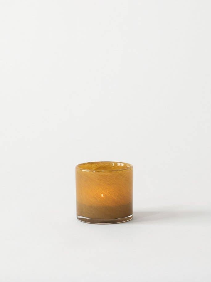 Lyric candle holder - XS: Dark Brown