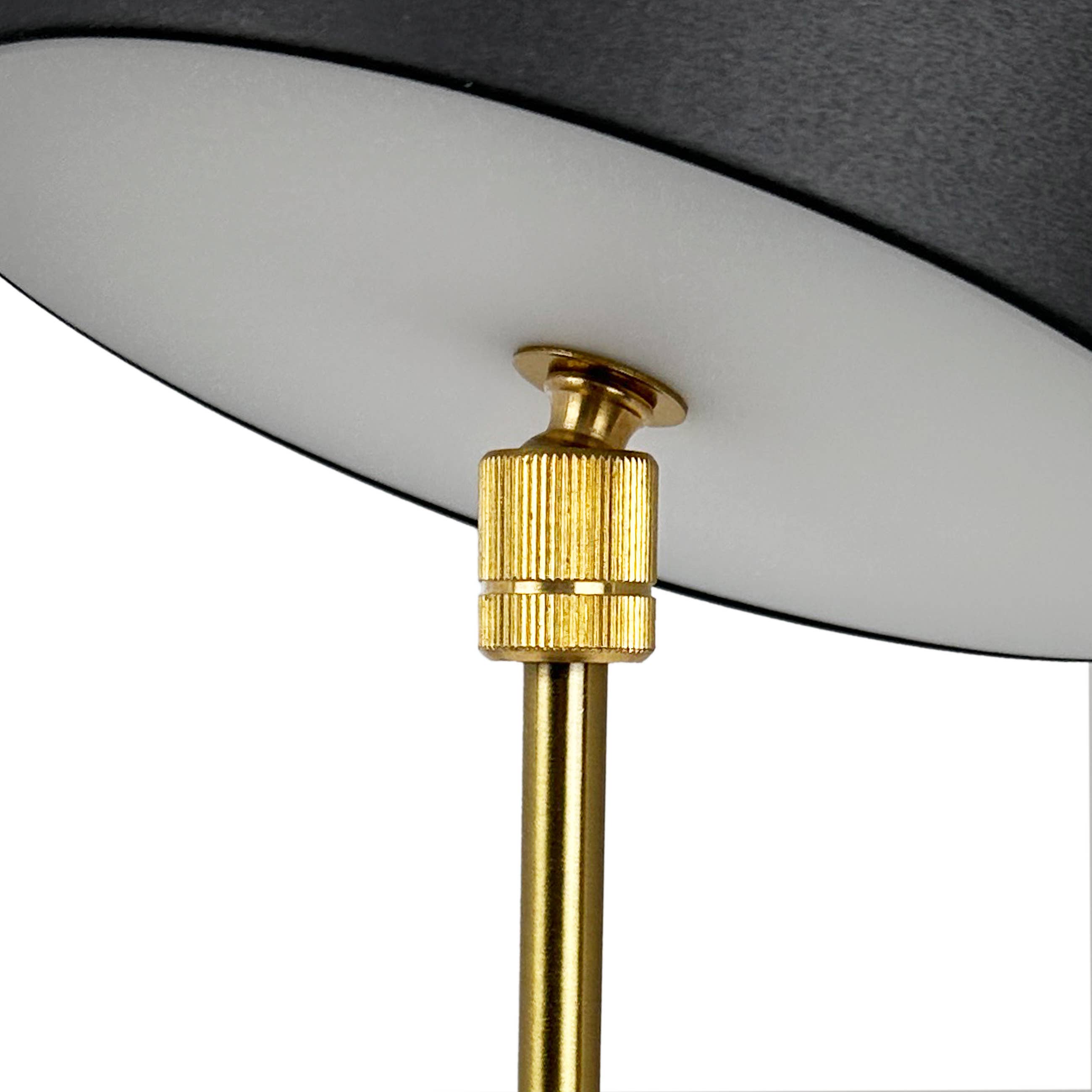 Moonlight LED rechargeable table lamp black - Dyberg Larsen