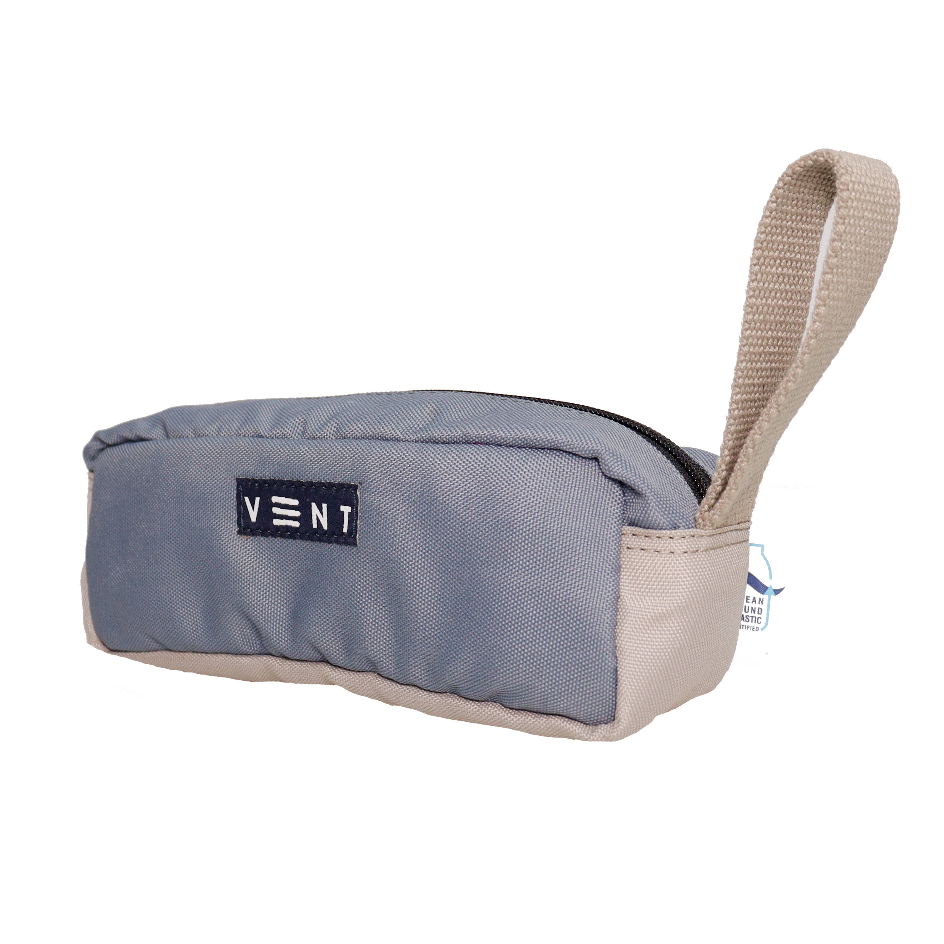 Pencil Case - Recycled Ocean Plastic - Dusty Blue