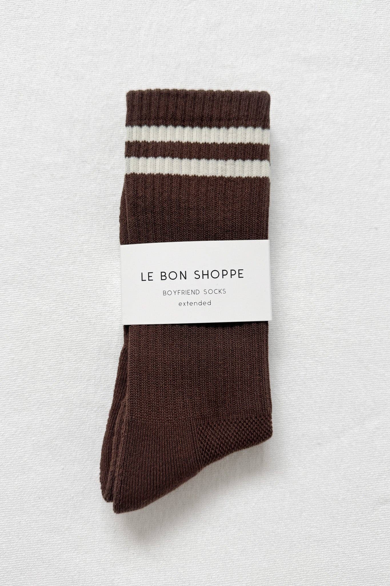 EXTENDED Boyfriend Socks (wholesale): True Grey