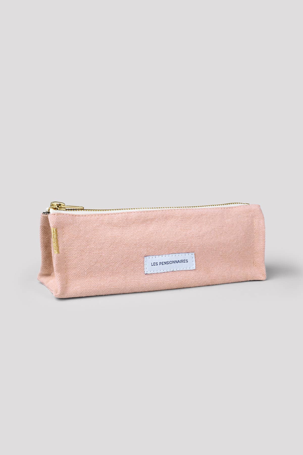Organic Cotton Canvas Pencil Case Delicate Pink