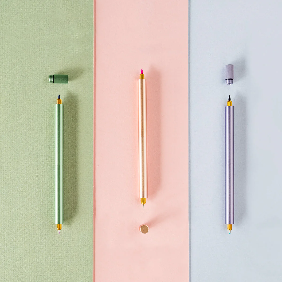 Lumos Pro - Refillable Multi-Tip Pen: Midnight / Duo Tip