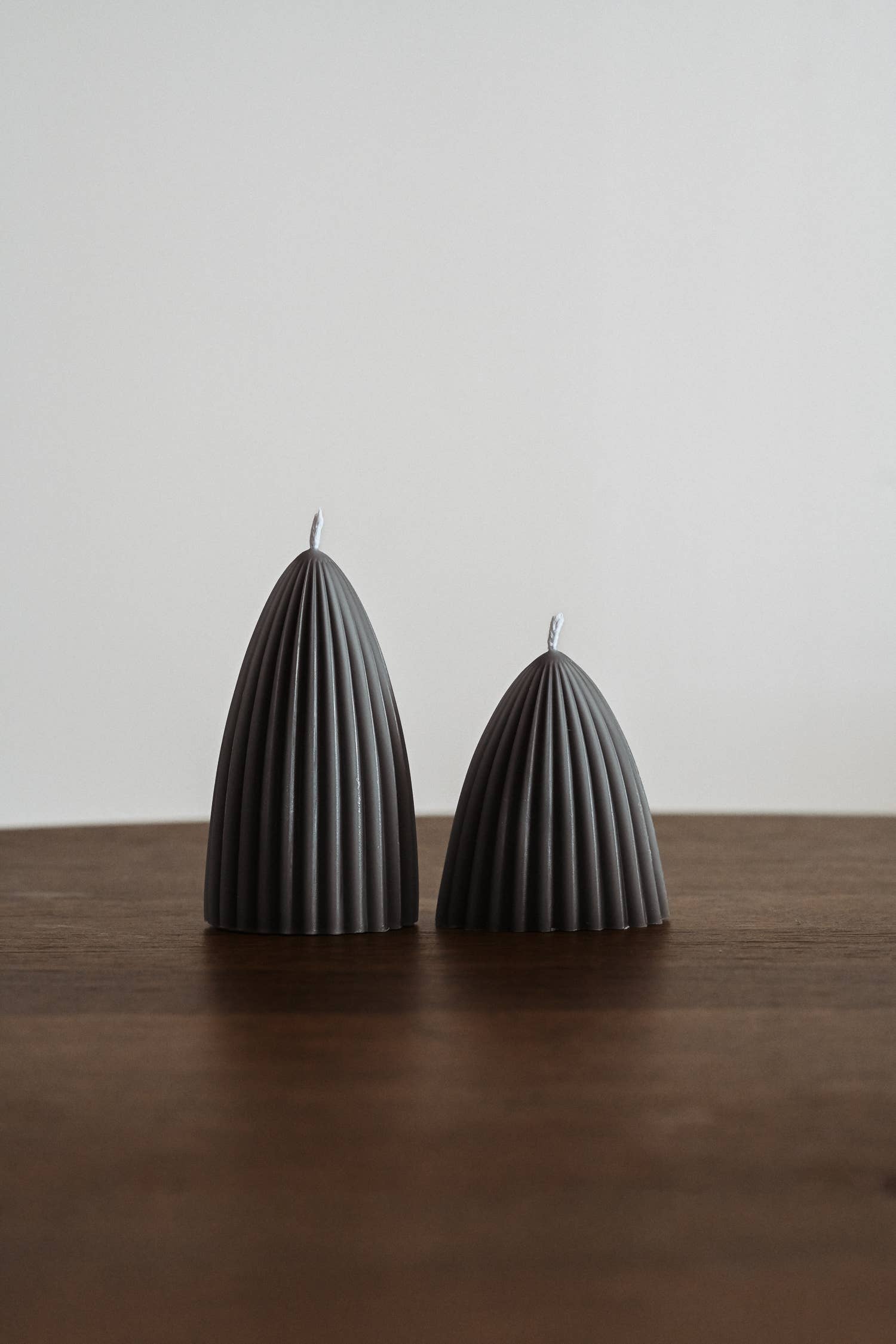 Lina Candle Set: Gray - by Studio ÜM