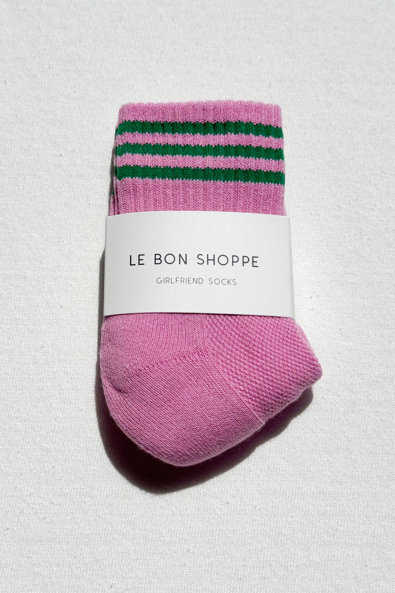 Girlfriend Socks Bright Grey - Le Bon Shoppe