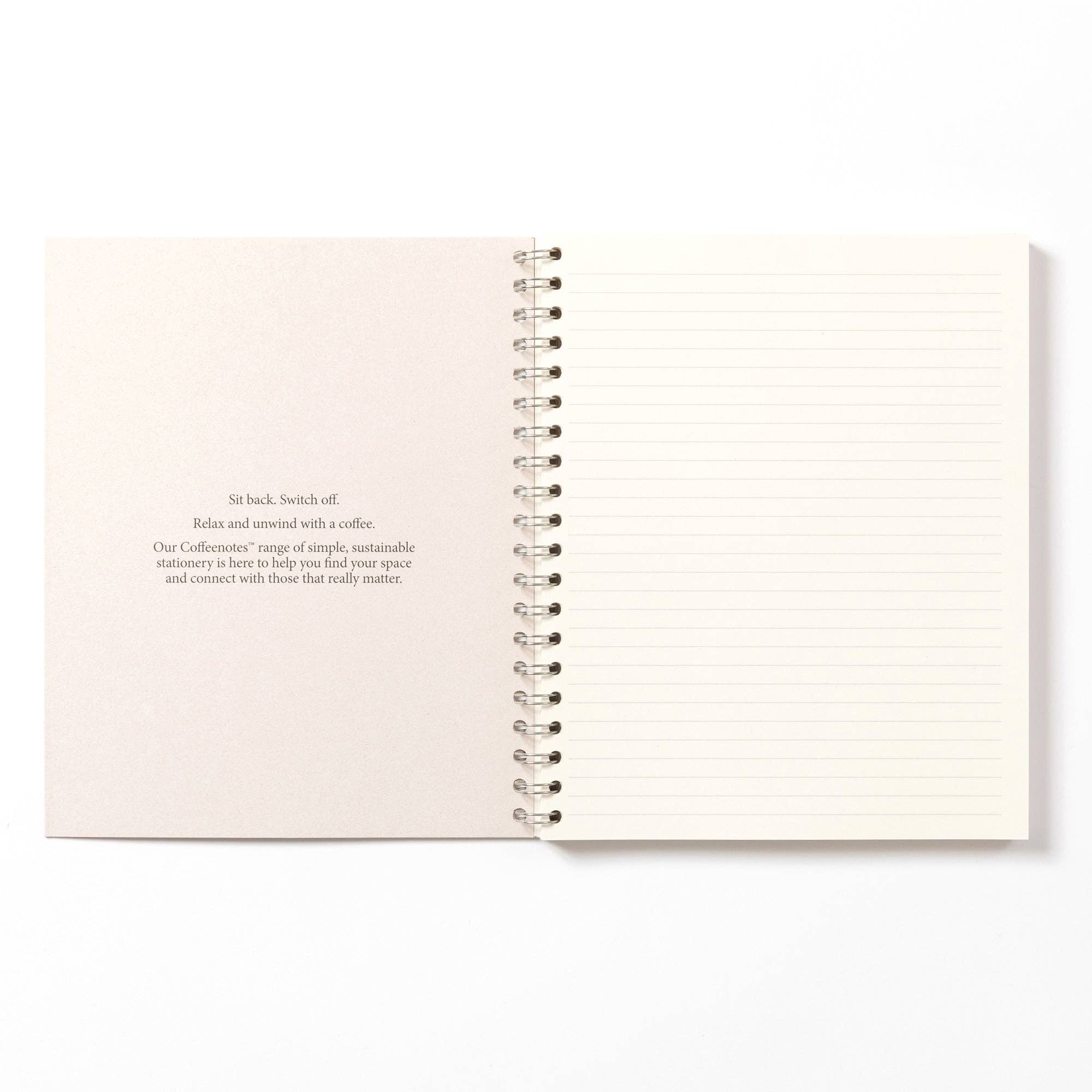 Grape Wirebound Notebook (Lined): Grande