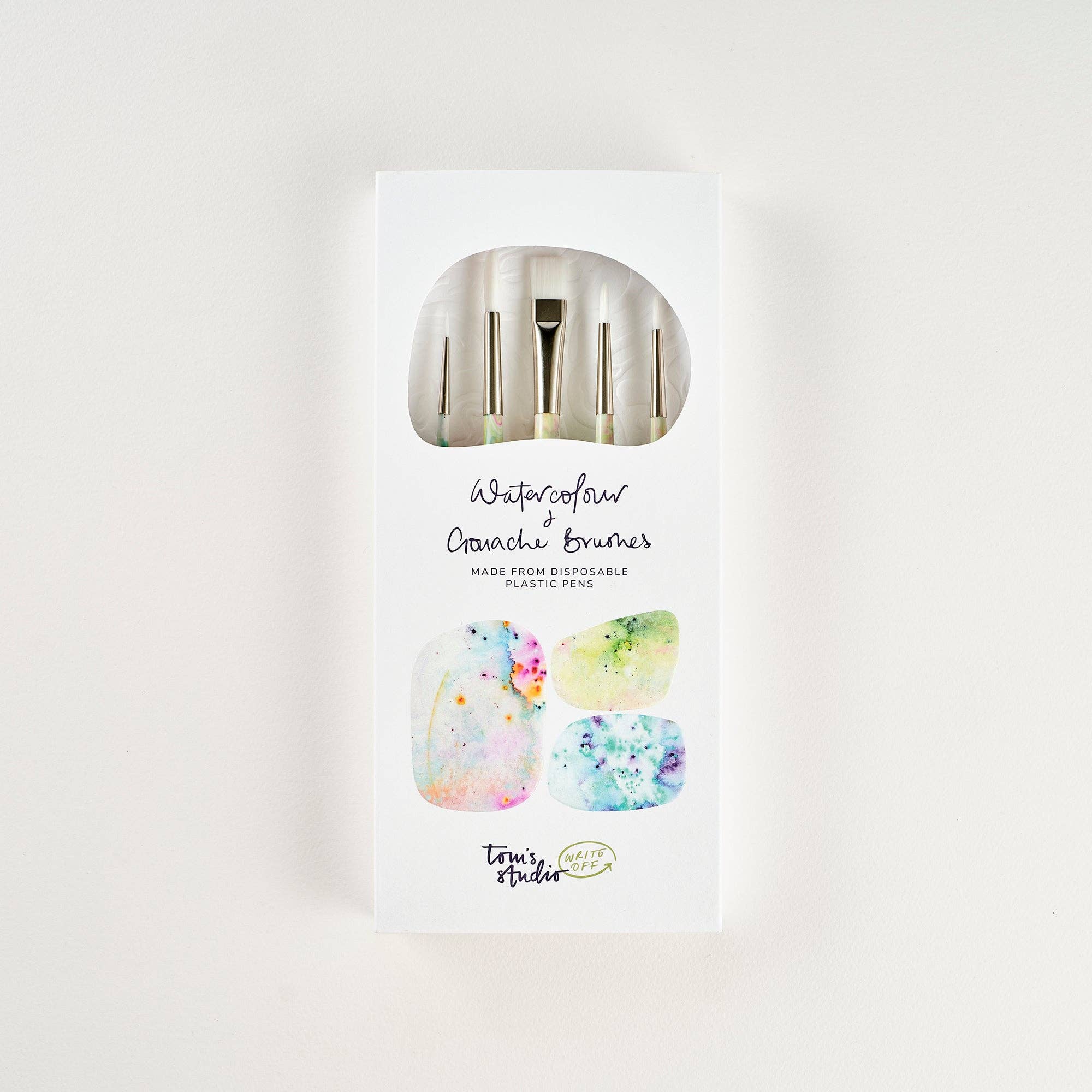Write Off Paintbrush set: Funfetti