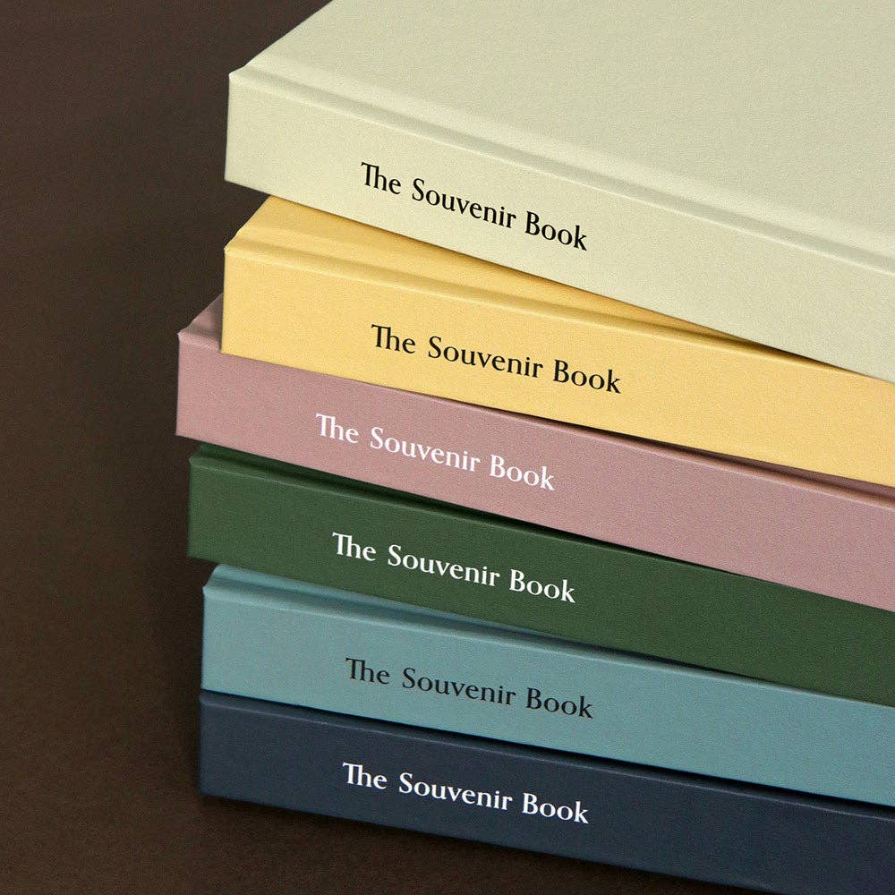 Iconic Souvenir Hardcover Line Notebook - [B6]: Indi Pink